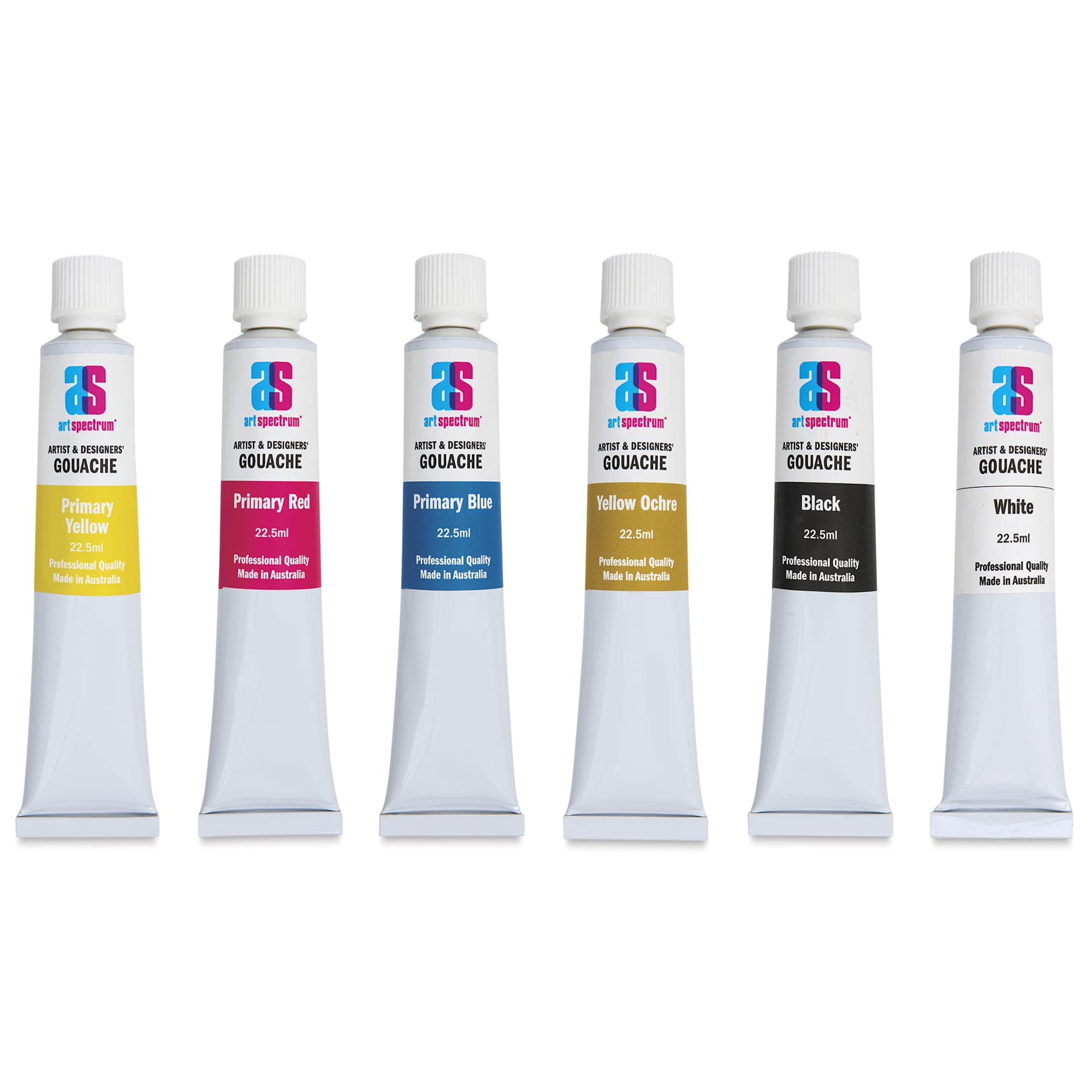 Art Spectrum Artists' Gouache - Set of 6, Intro Colors, 22.5 ml Art Spectrum Artists' Gouache - Set of 6, Intro Colors, 22.5 ml