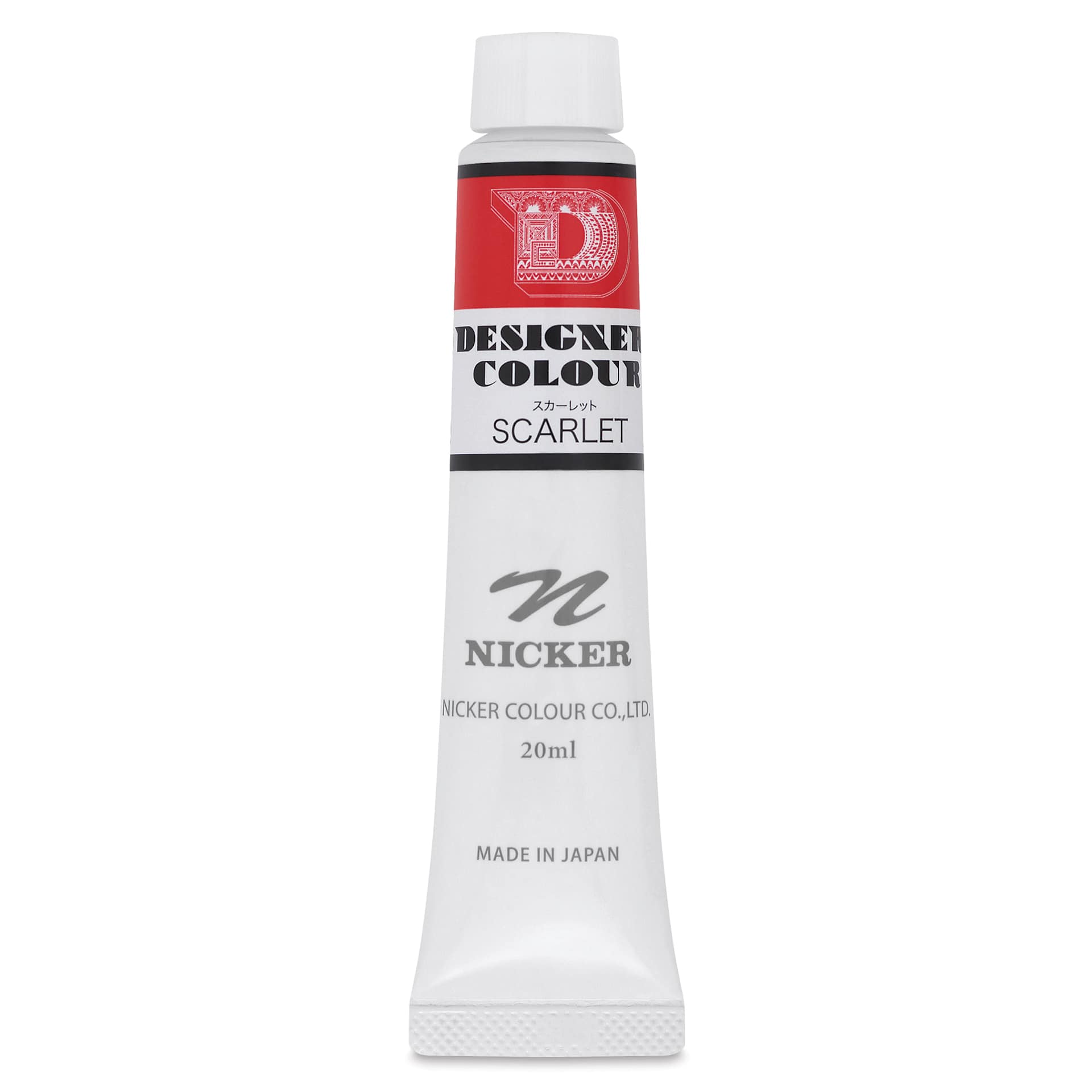 Nicker Designers Color Gouache - Scarlet, 20 ml
