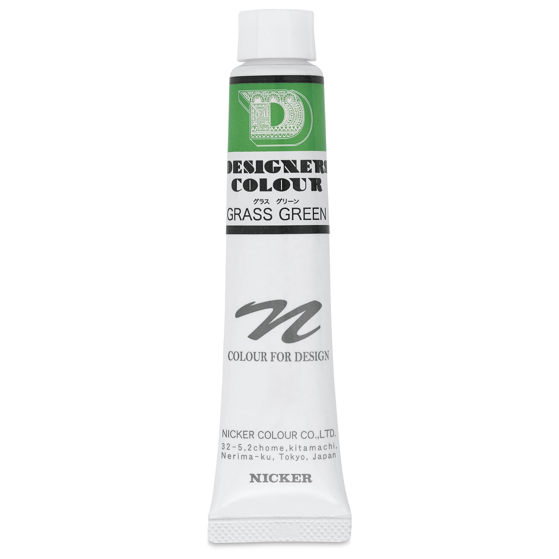 Nicker Designers Color Gouache - Grass Green, 20 ml