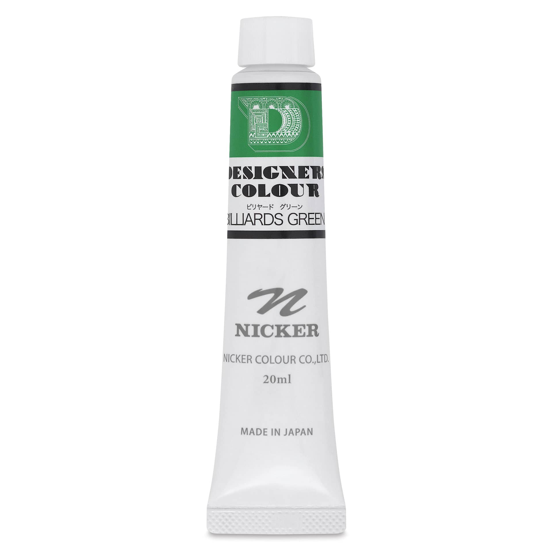 Nicker Designers Color Gouache - Billiards Green, 20 ml Nicker Designers Color Gouache - Billiards Green, 20 ml