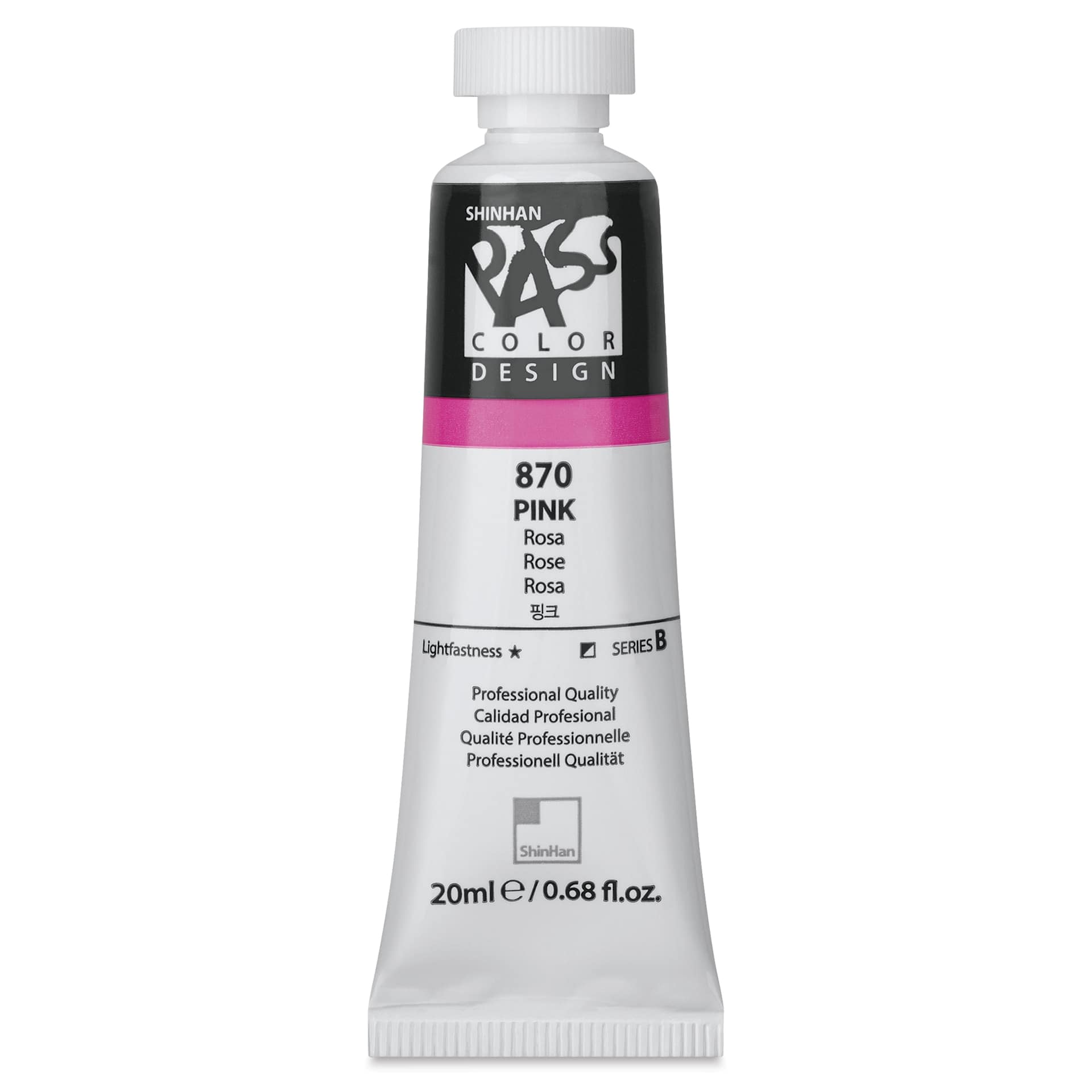 ShinHan Pass Colors Opaque Watercolor Tube - Pink, 20 ml