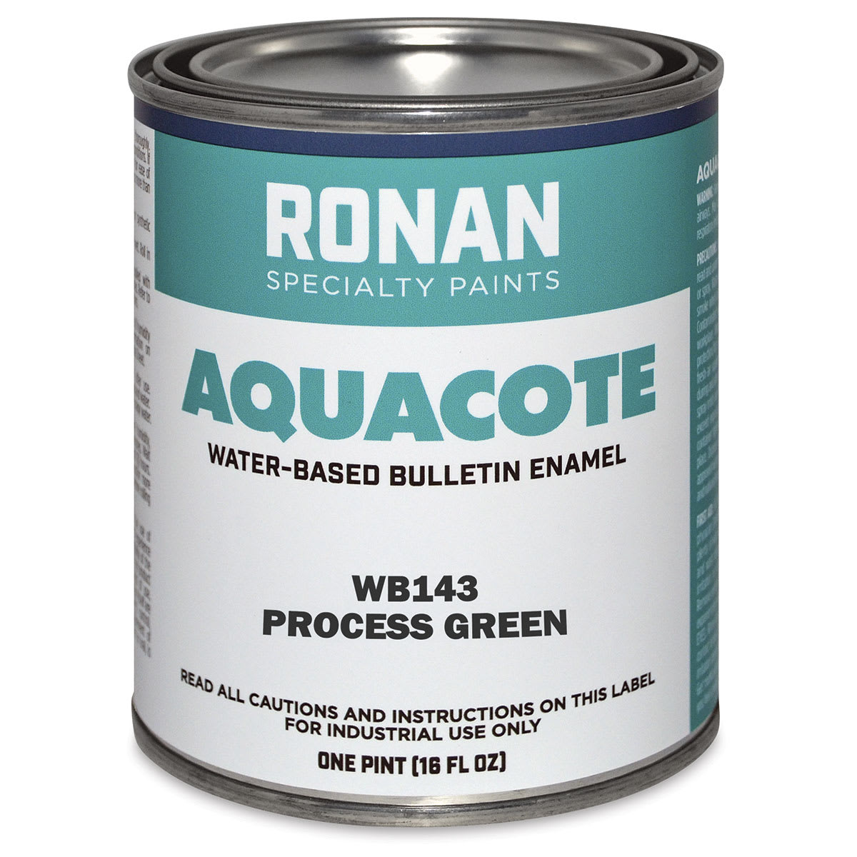 Ronan Aquacote Water-Based Acrylic Color - Process Green, Pint