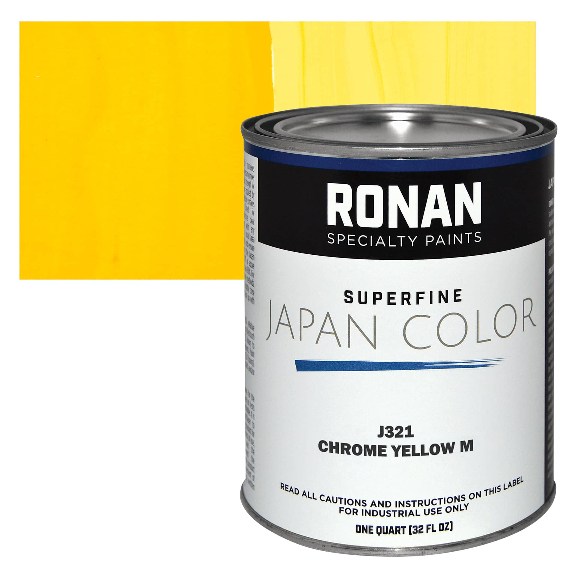 Ronan Superfine Japan Color - Chrome Yellow Medium - Can and Swatch