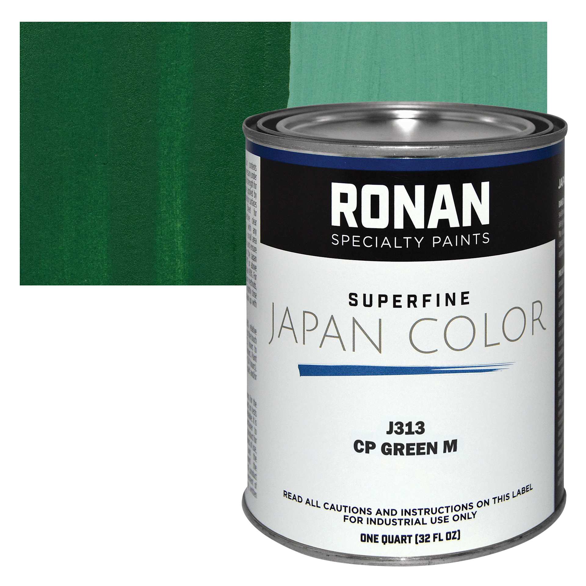 Ronan Superfine Japan Color - CP Green Medium - Can and Swatch