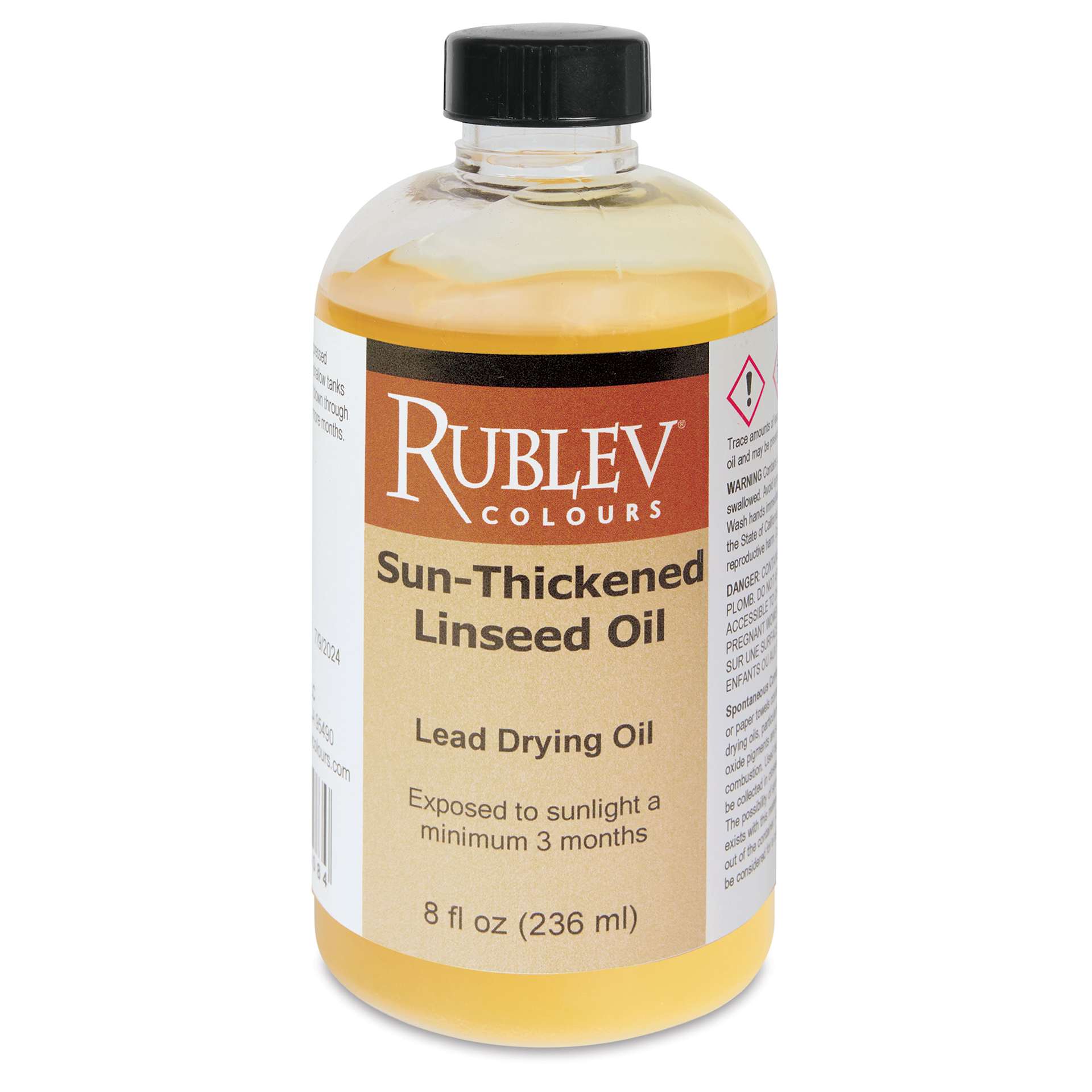 Rublev Sun-Thickened Linseed Oil Lead Drier - 236 ml