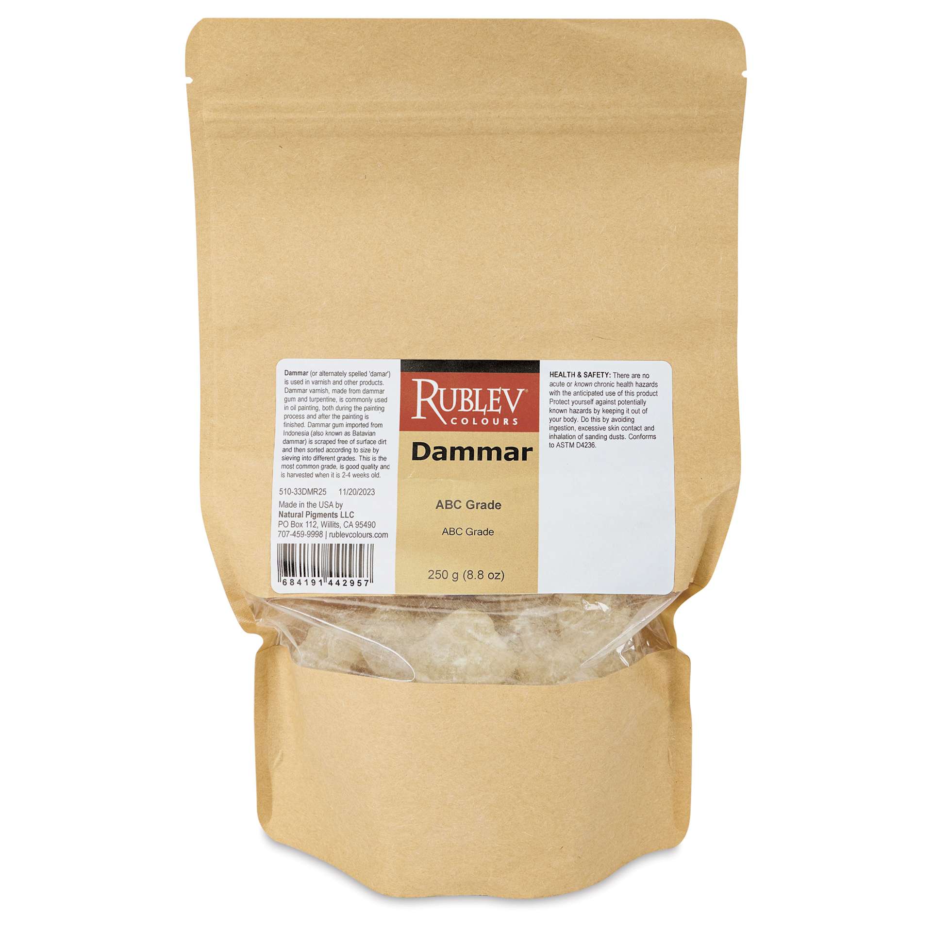 Rublev Dammar Resin - 250 g