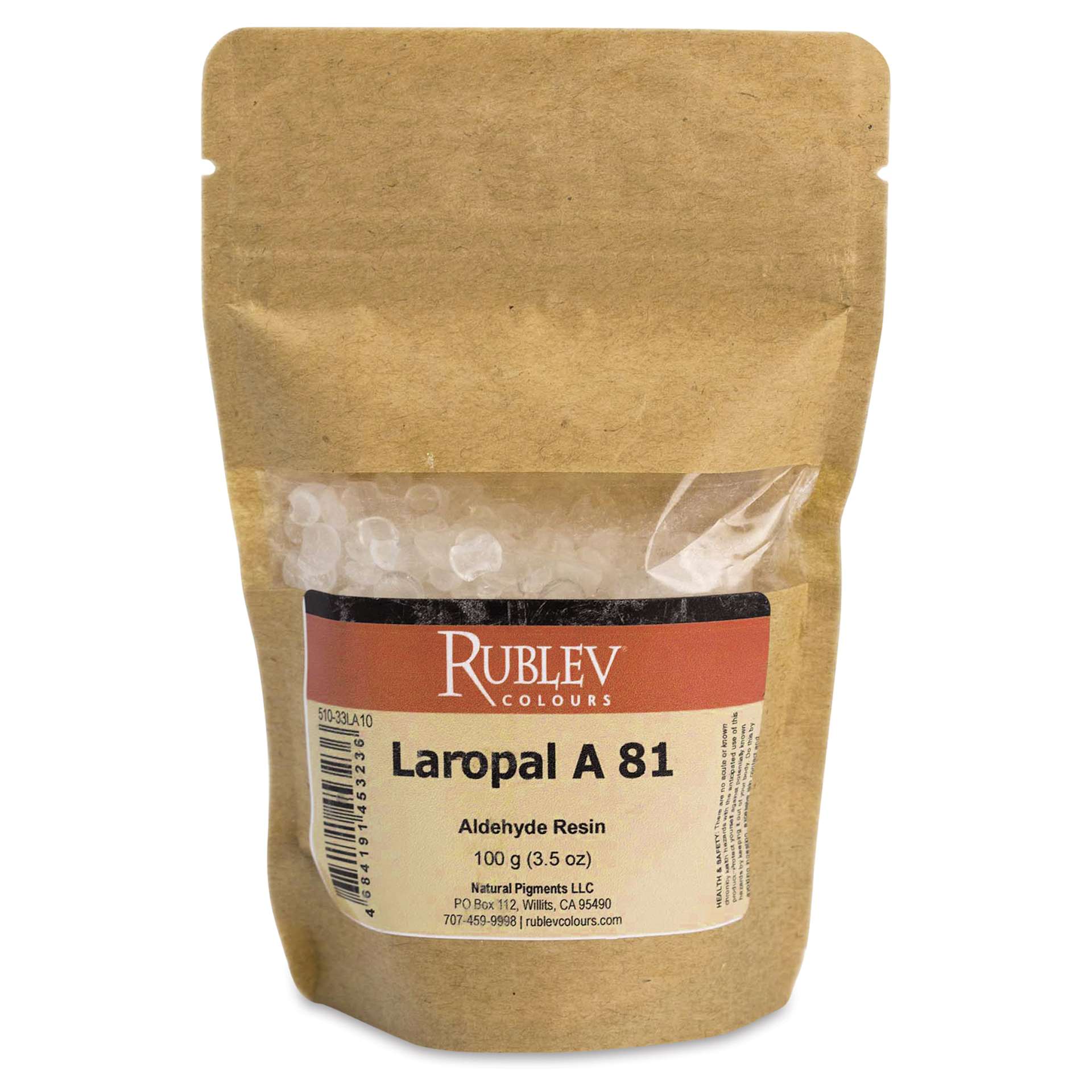 Rublev Laropal A81 Aldehyde Resin - 100 g Rublev Laropal A81 Aldehyde Resin - 100 g