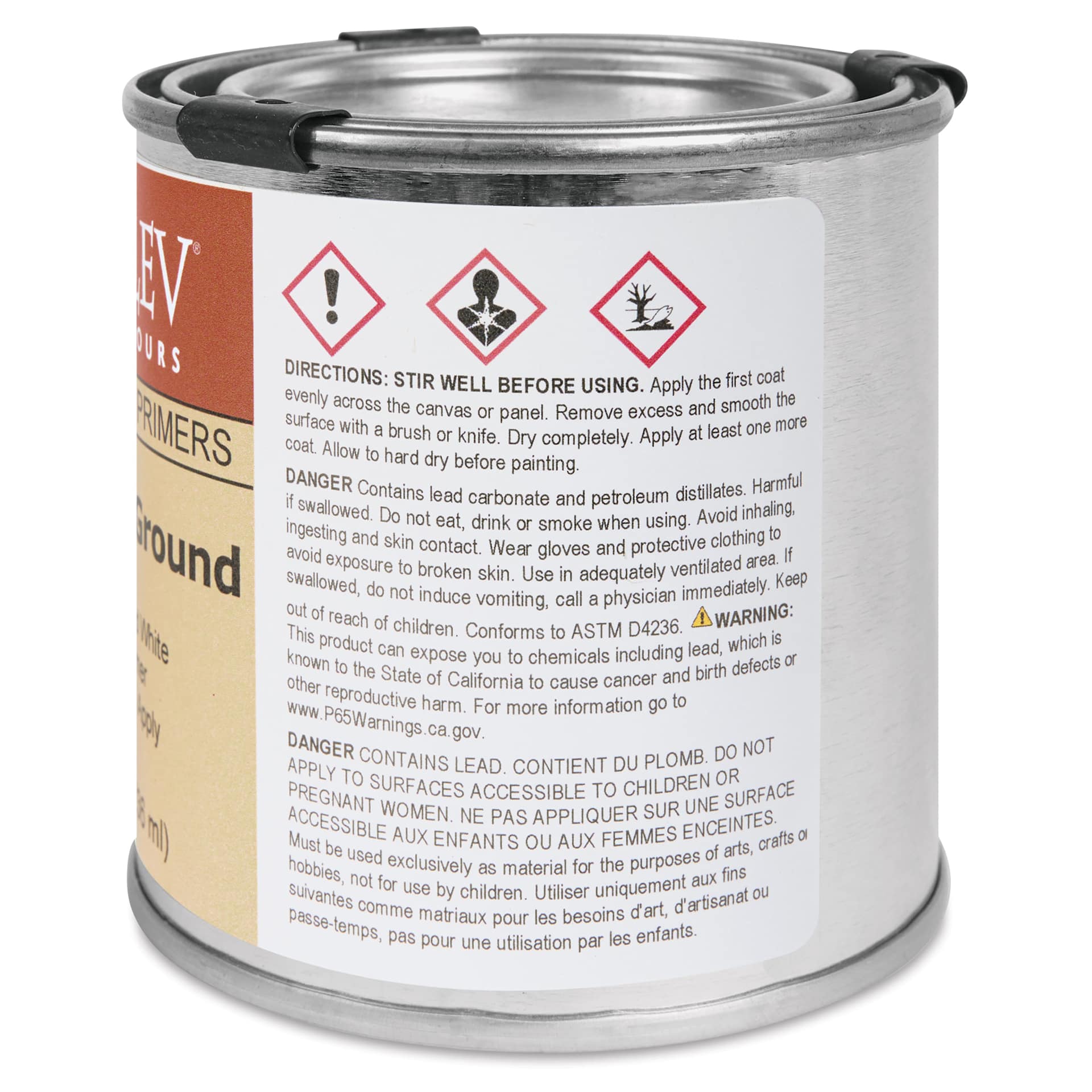 Rublev Lead Oil Ground - 236 ml side