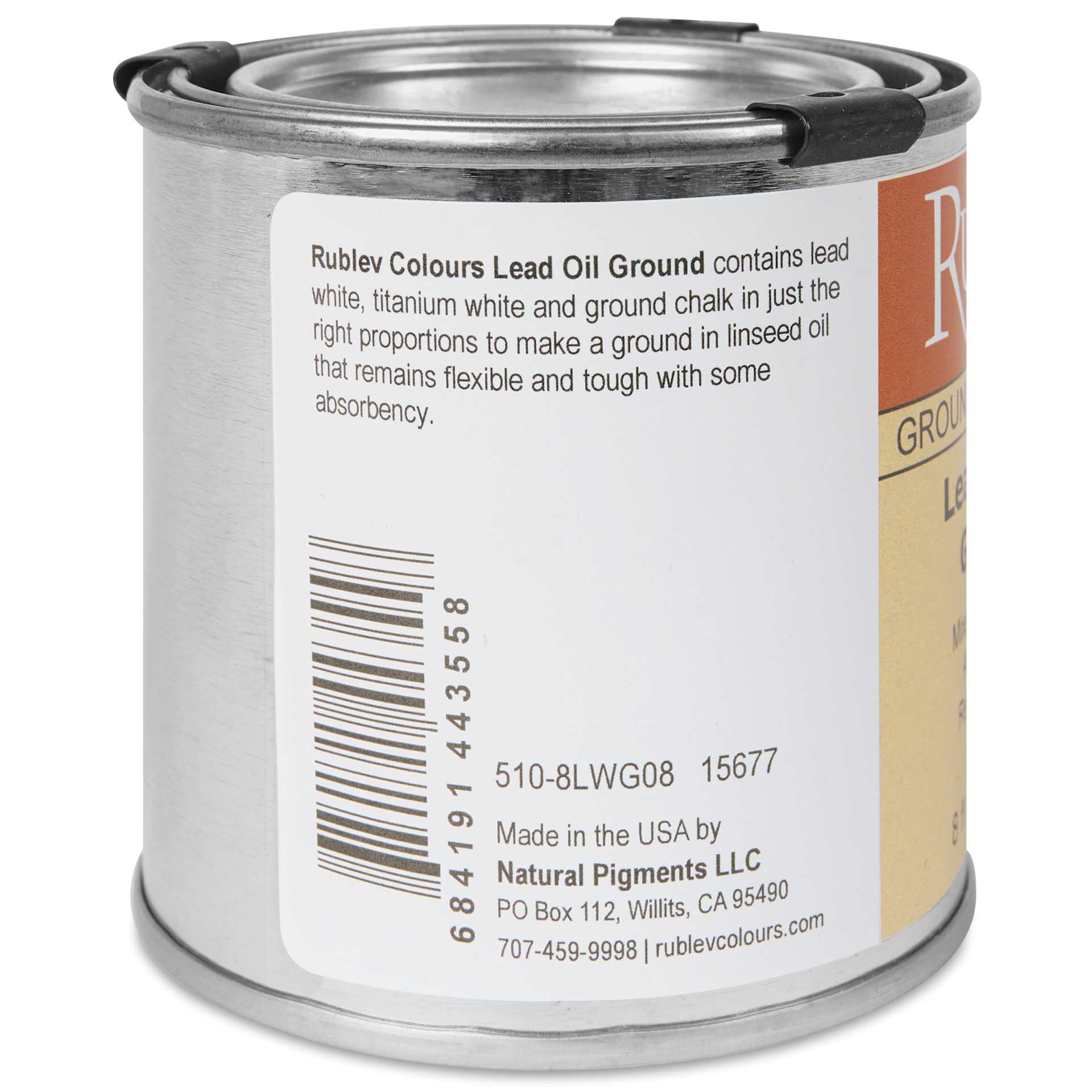 Rublev Lead Oil Ground - 236 ml back
