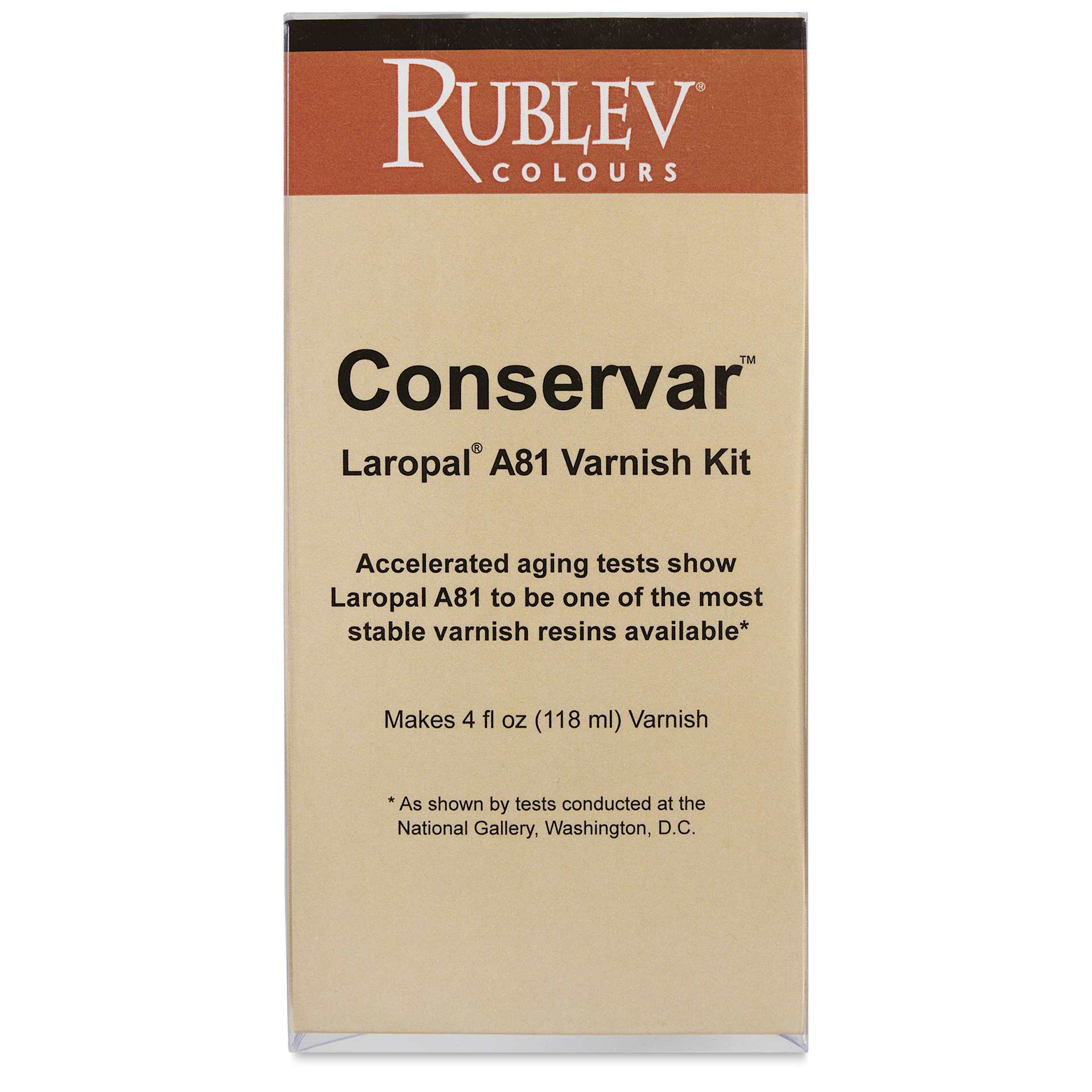 Rublev Conservar Laropal A81 Varnish Kit - 118 ml