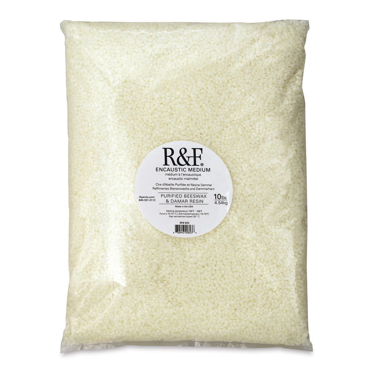 R&F Encaustic Medium Pellets - 10 lb Bag