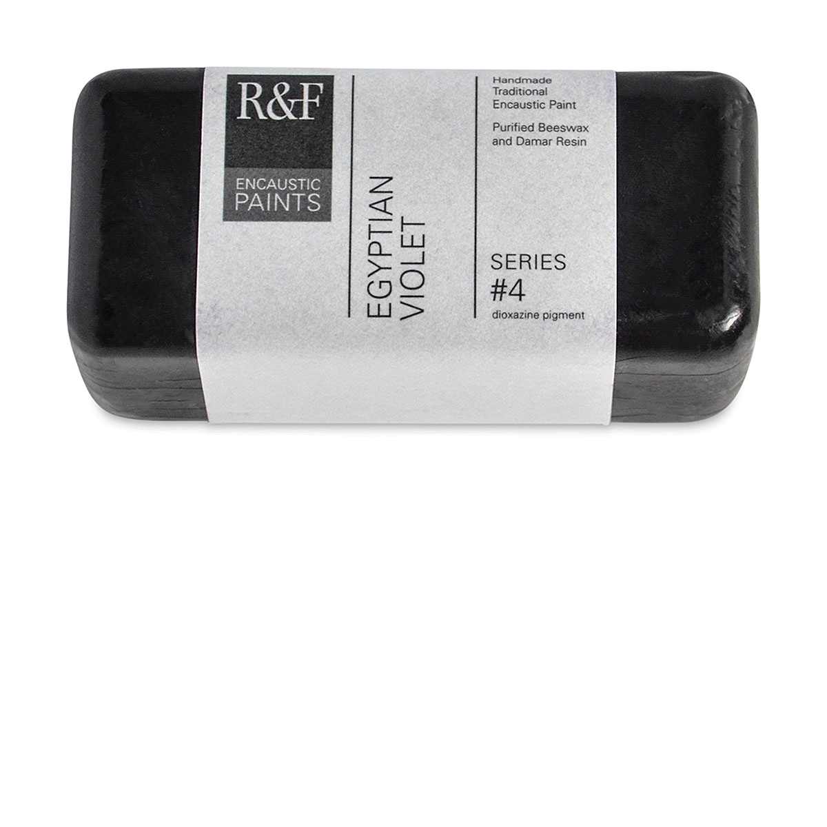R&F Encaustic Paint Block - Egyptian Violet, 104 ml block