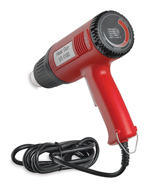 R&F Hot Air Gun - Rear view of Air Gun showing Variable Temperature gauge