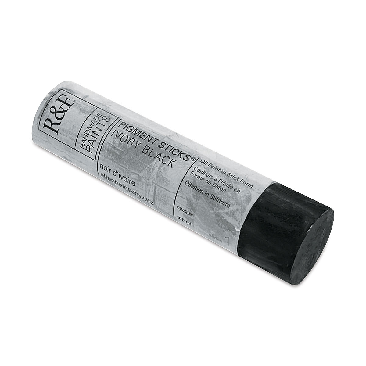 R&F Pigment Stick - Ivory Black, 100 ml stick