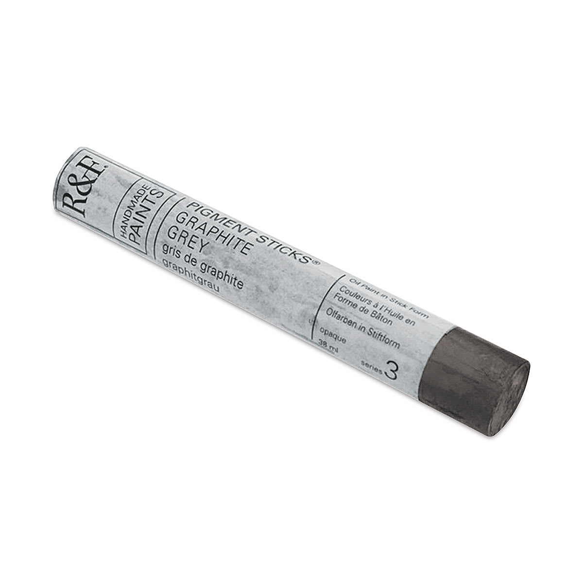R&F Pigment Stick - Graphite, 38 ml stick