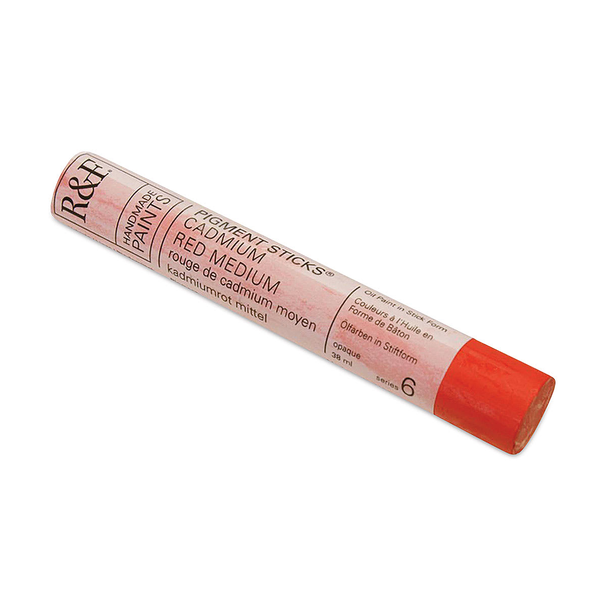 R&F Pigment Stick - Cadmium Red Medium, 38 ml stick