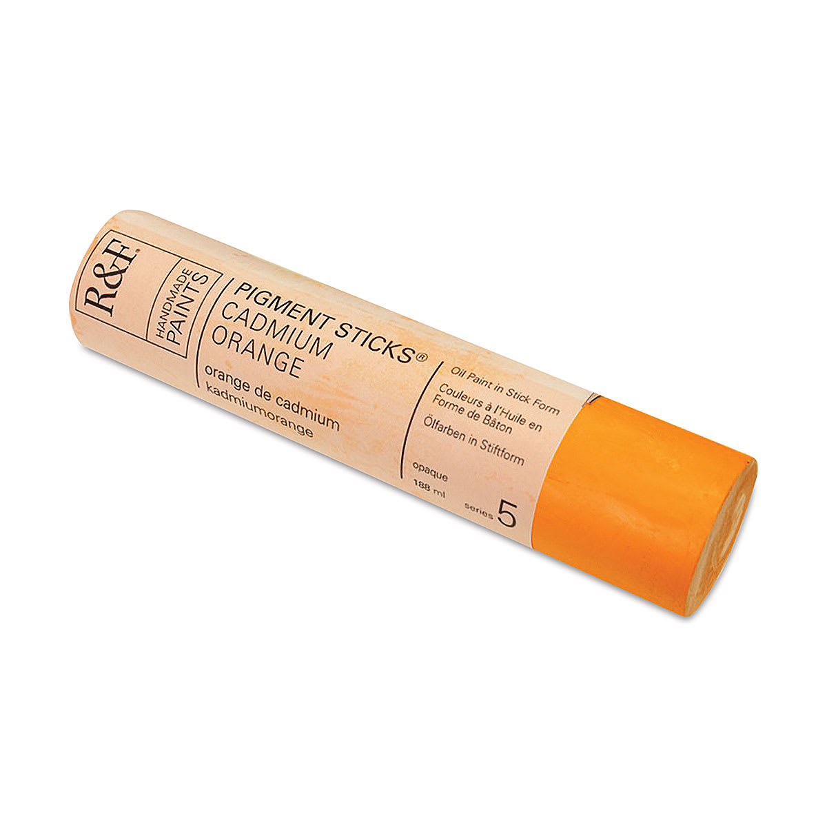 R&F Pigment Stick - Cadmium Orange, 188 ml stick