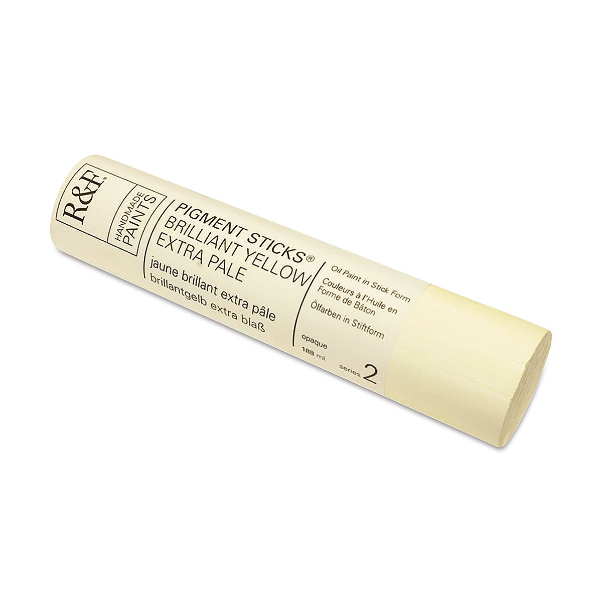 R&F Pigment Stick - Brilliant Yellow Extra Pale, 188 ml stick