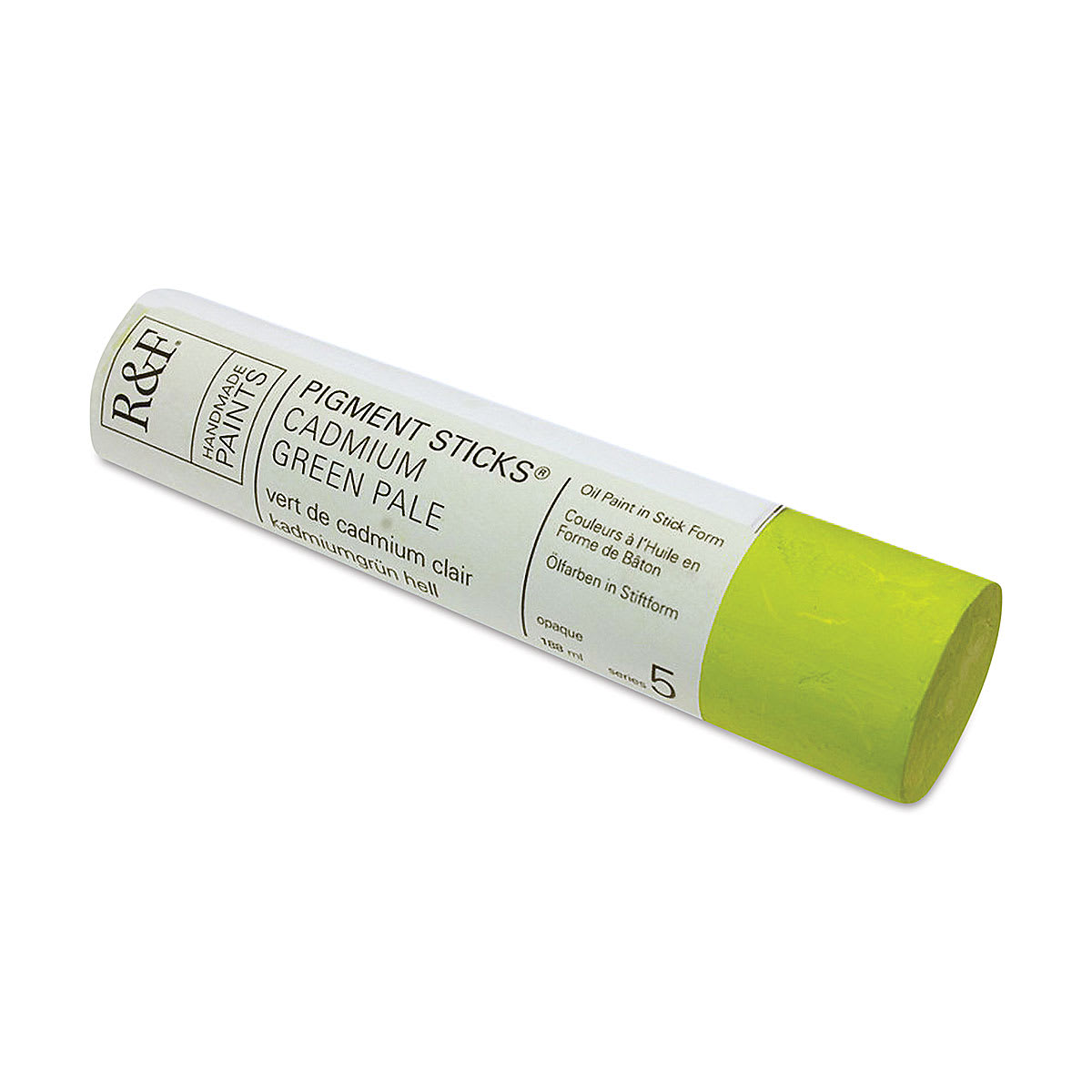 R&F Pigment Stick - Cadmium Green Pale, 188 ml stick