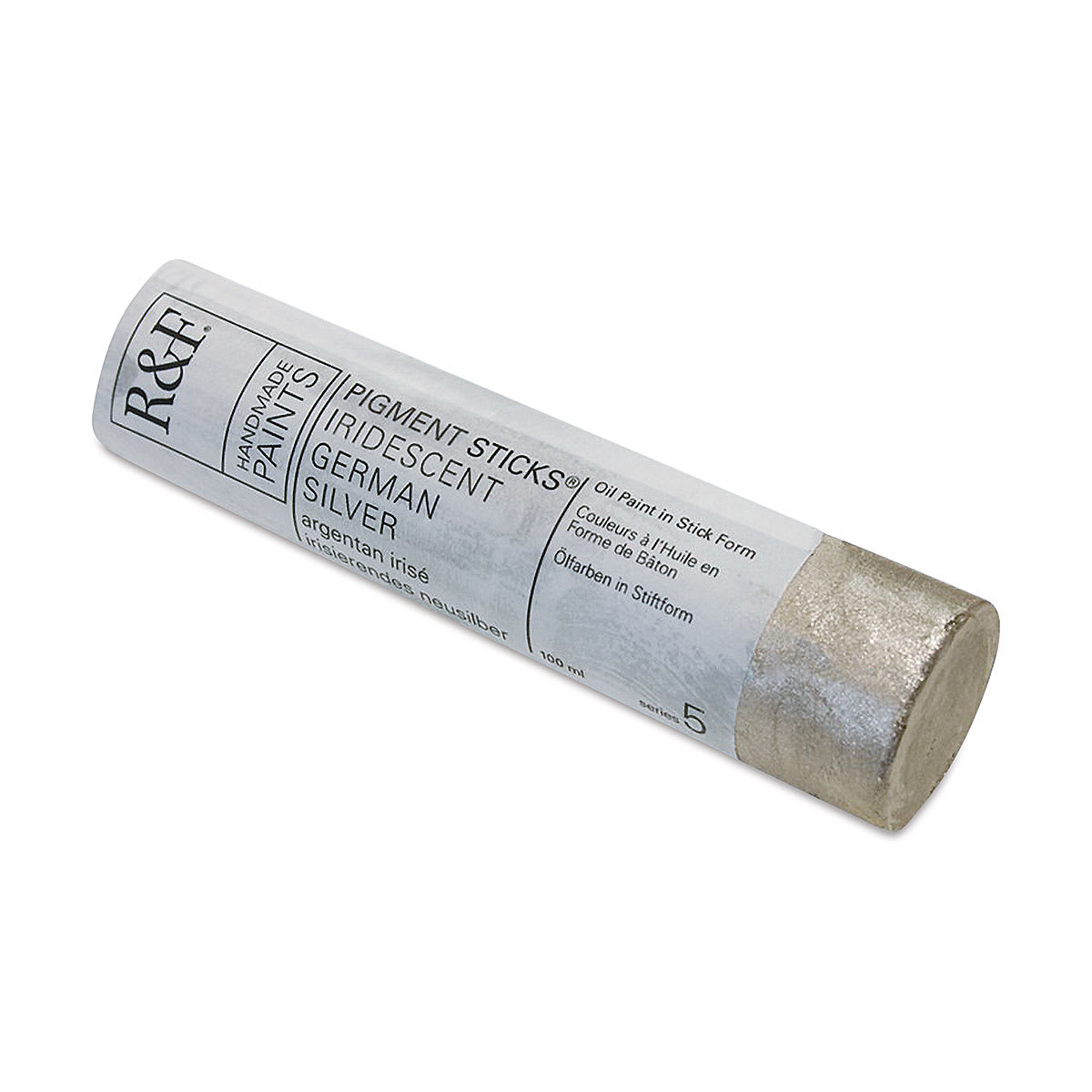 R&F Pigment Stick - Iridescent German Silver, 100 ml stick