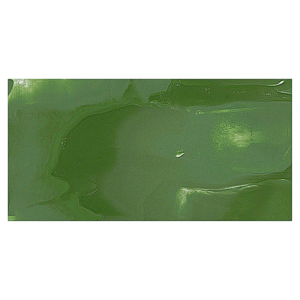 Enkaustikos Hot Cakes Encaustic Wax Paint - Chromium Oxide Green swatch