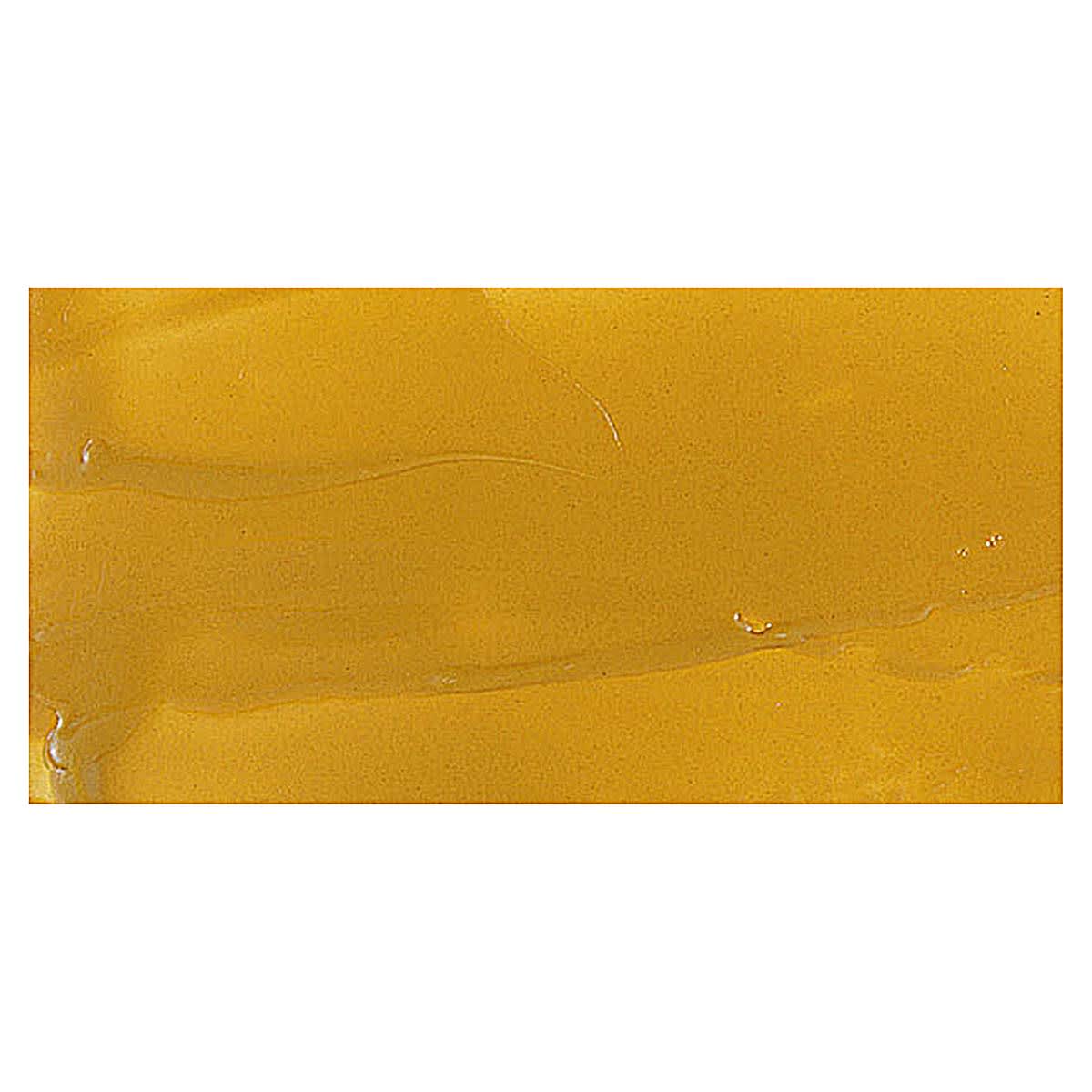Enkaustikos Hot Cakes Encaustic Wax Paint - Italian Golden Ochre swatch
