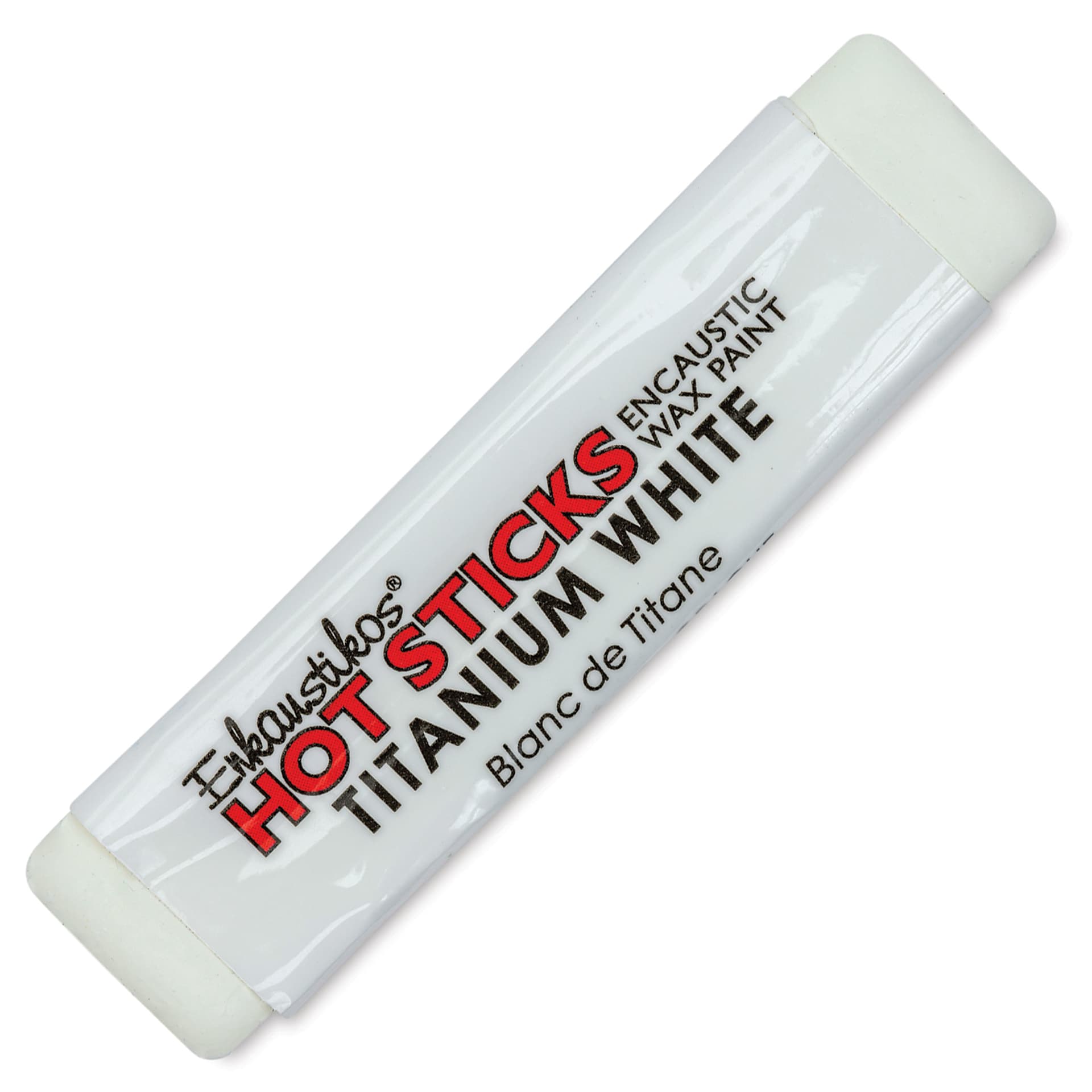Enkaustikos Hot Sticks Encaustic Paint - Titanium White, 13 ml stick