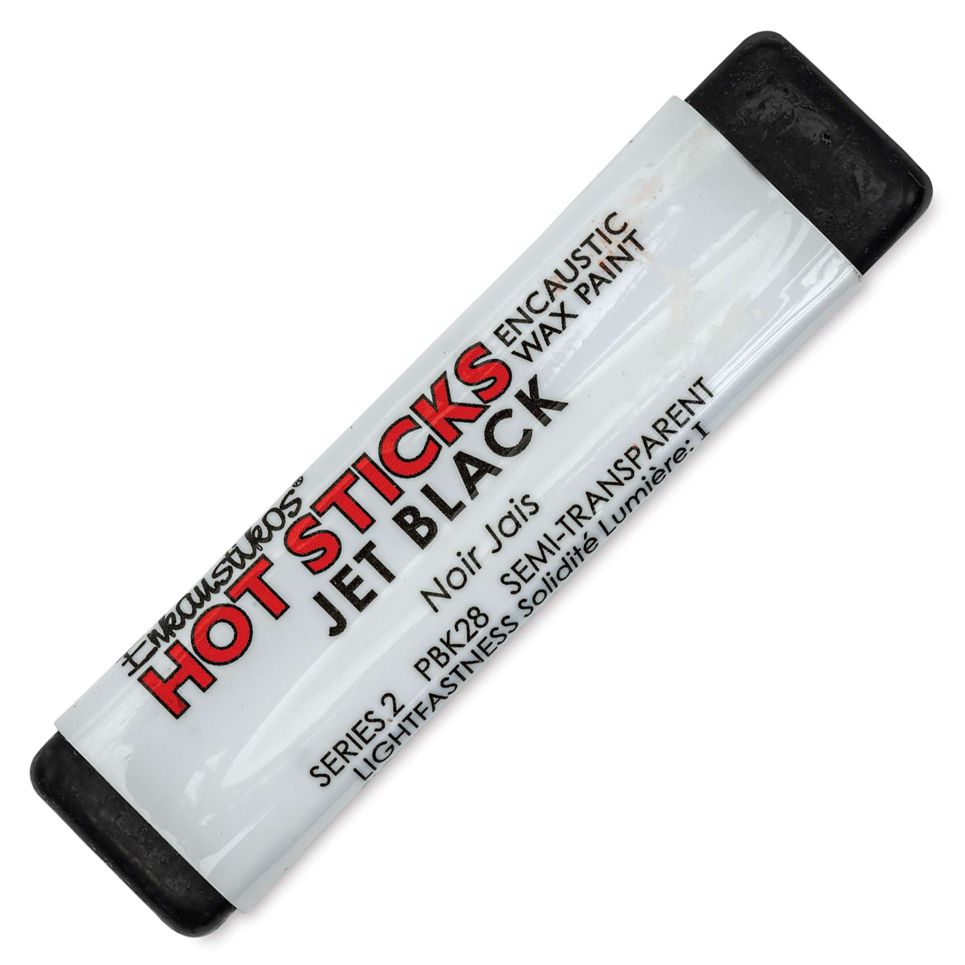 Enkaustikos - Hot Sticks Encaustic Paint, Jet Black, 13 ml Stick