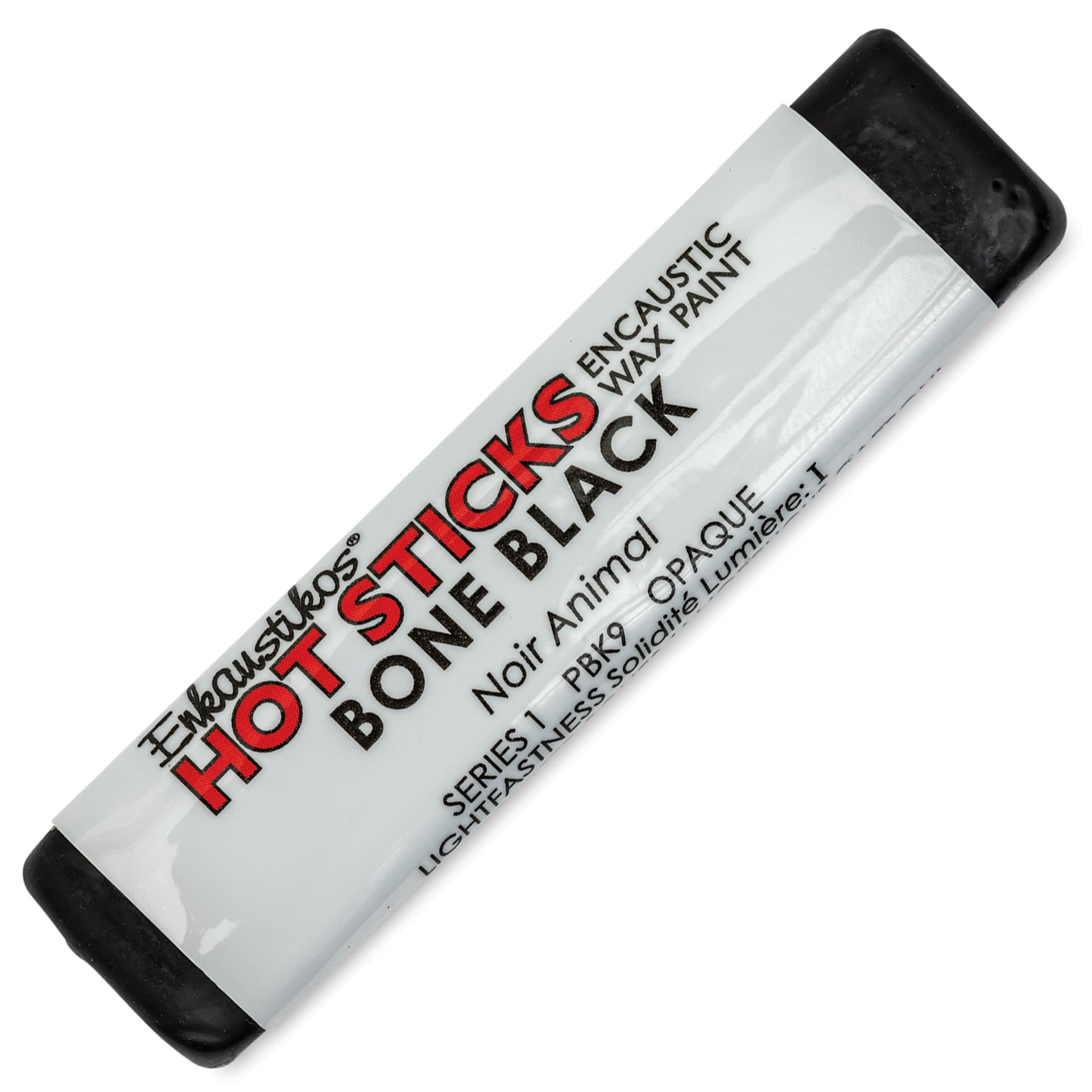 Enkaustikos Hot Sticks Encaustic Paints - Bone Black, 13 ml stick