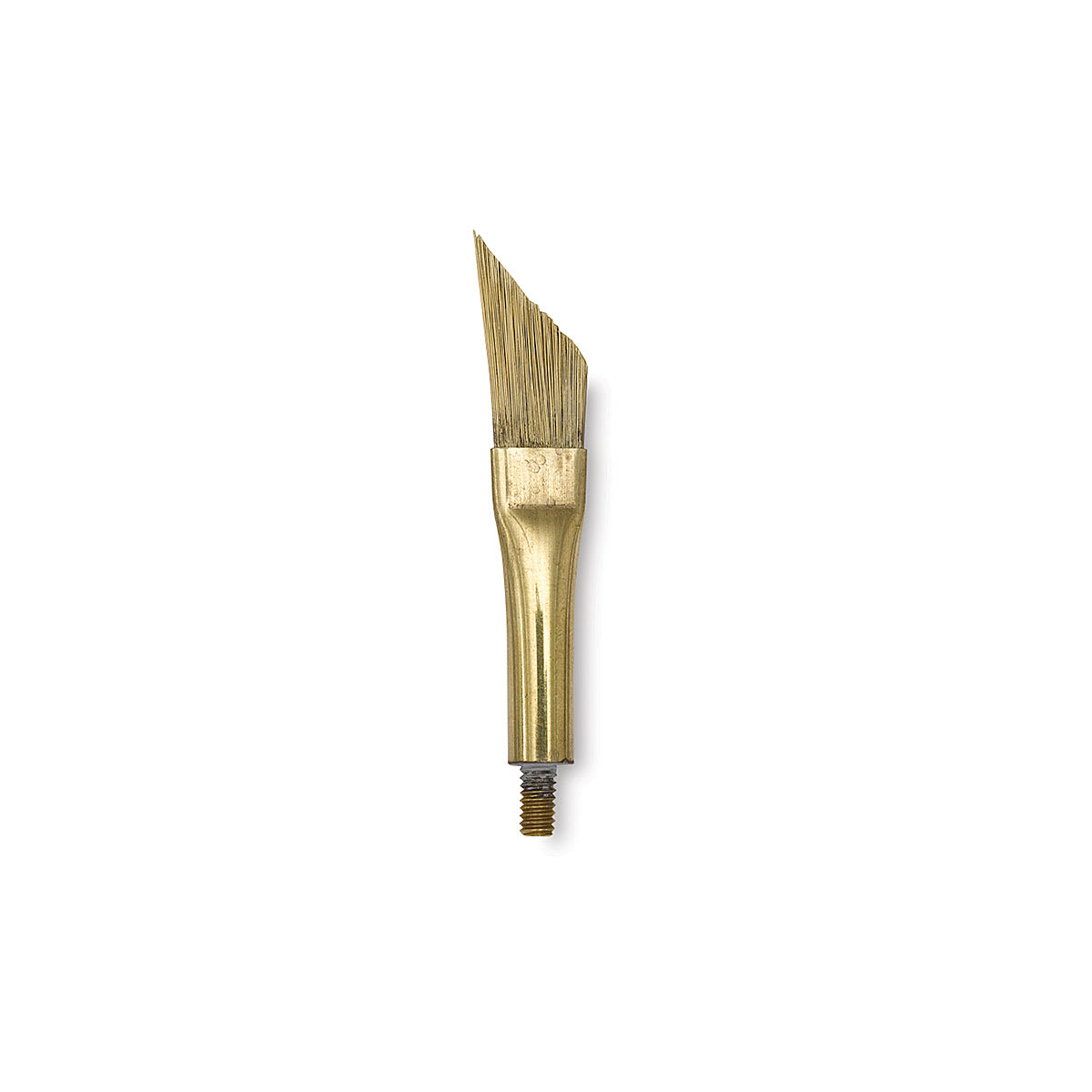 Enkaustikos Hot Brush Attachments - Closeup of Angled Flat Tip