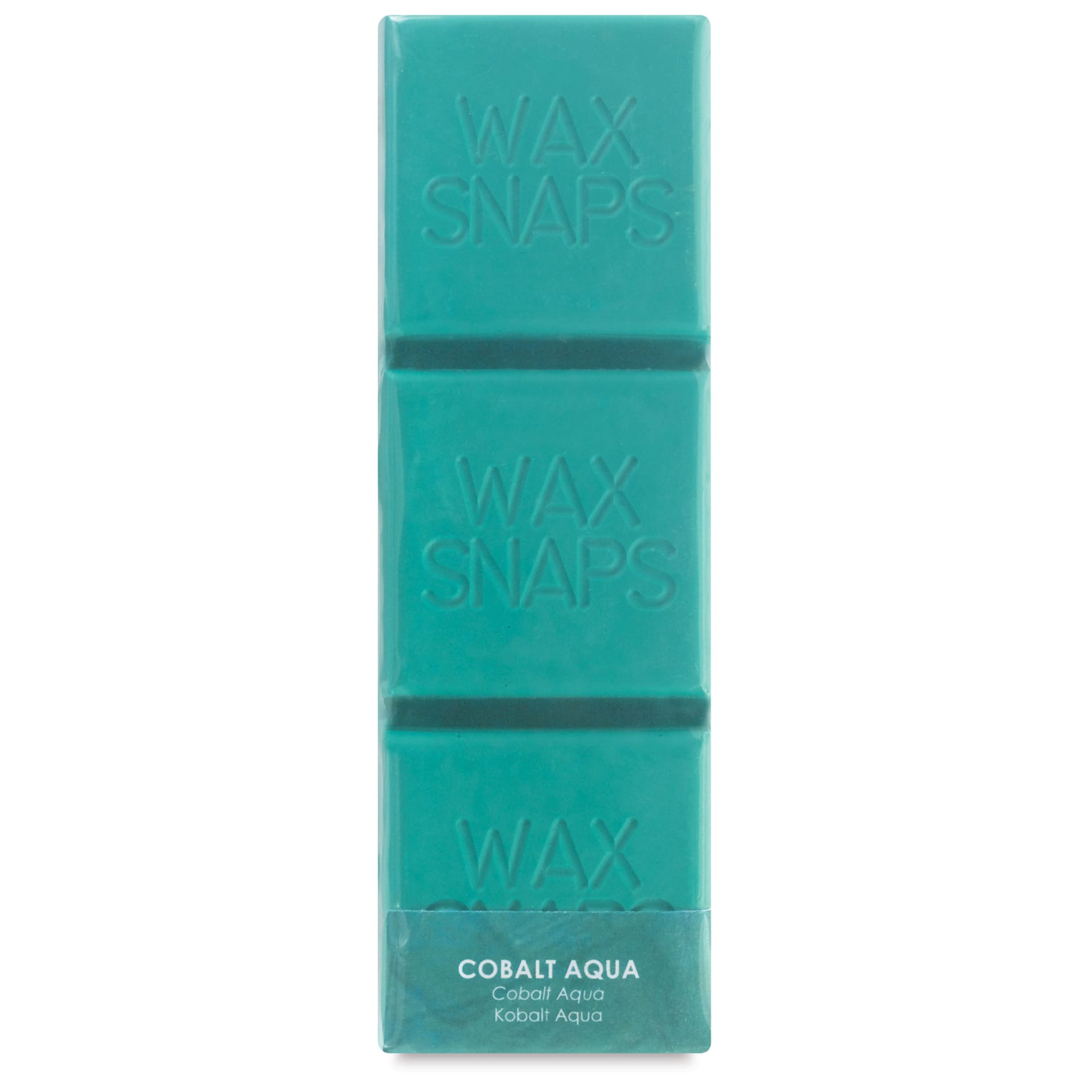 Enkaustikos Wax Snaps Encaustic Paints - Cobalt Aqua, 40 ml cake
