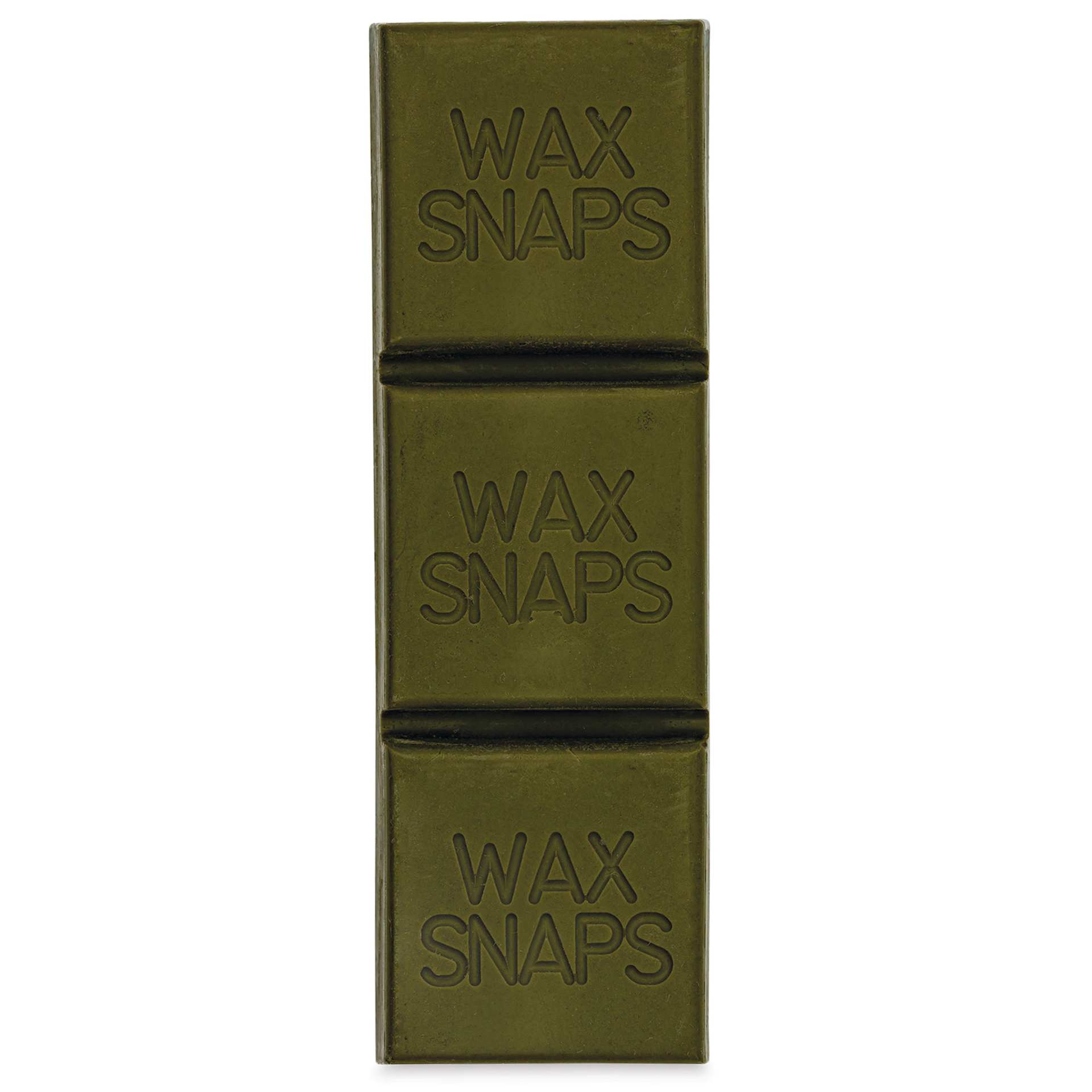 Enkaustikos Wax Snaps Encaustic Paints - Bohemian Green Earth, 40 ml cake