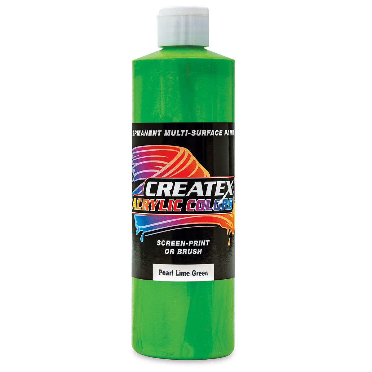 Createx Acrylics - Pearl Lime Green, Pint