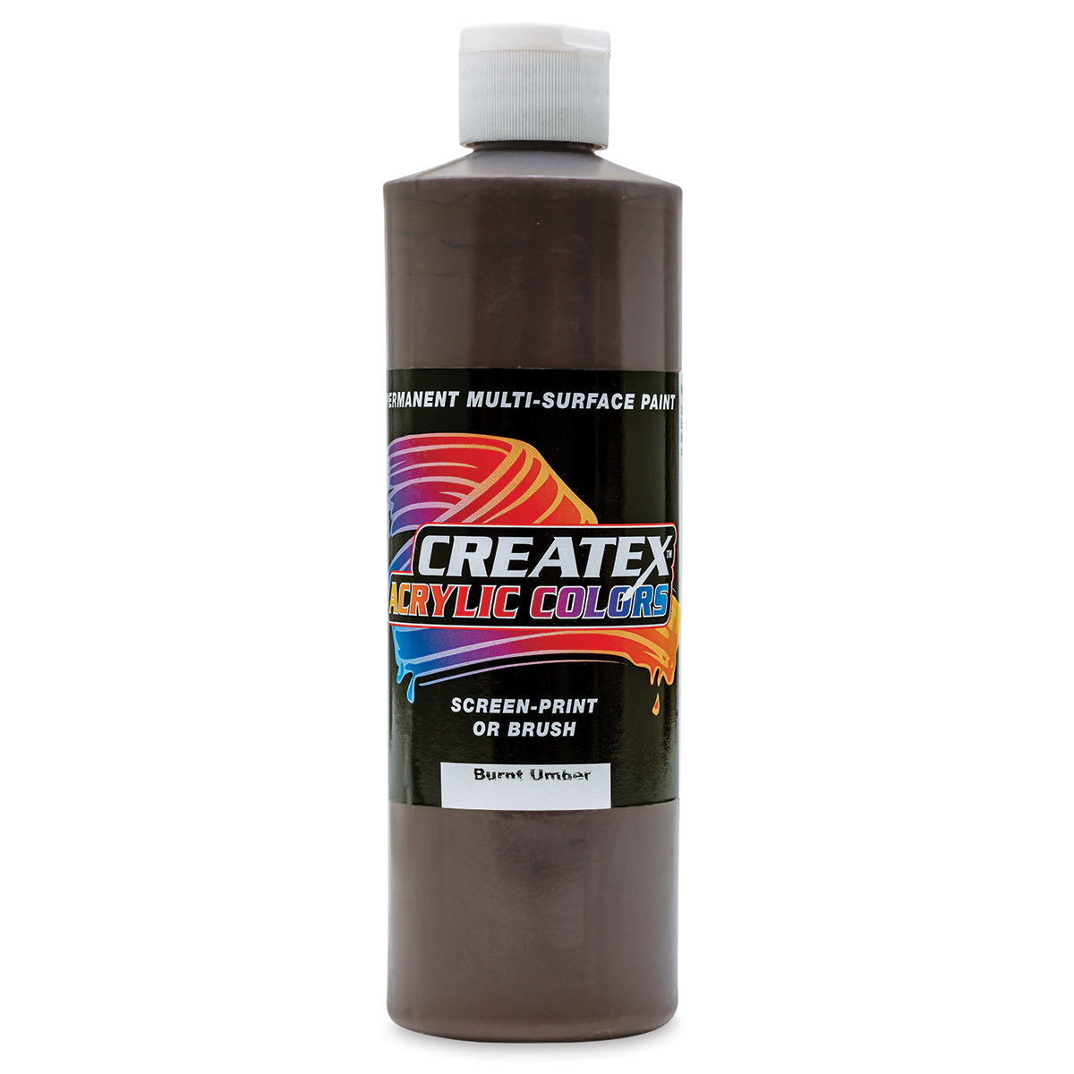 Createx Acrylics - Burnt Umber, Pint