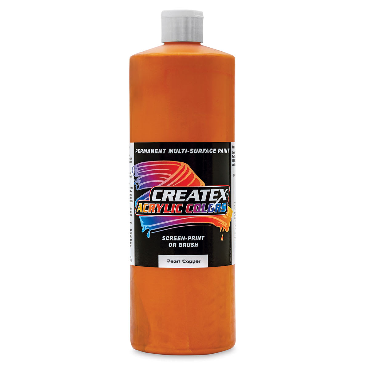 Createx Acrylics - Pearlescent Copper, Quart