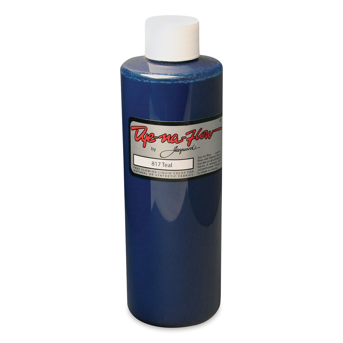 Jacquard Dye-Na-Flow Fabric Color - Teal, 8 oz bottle
