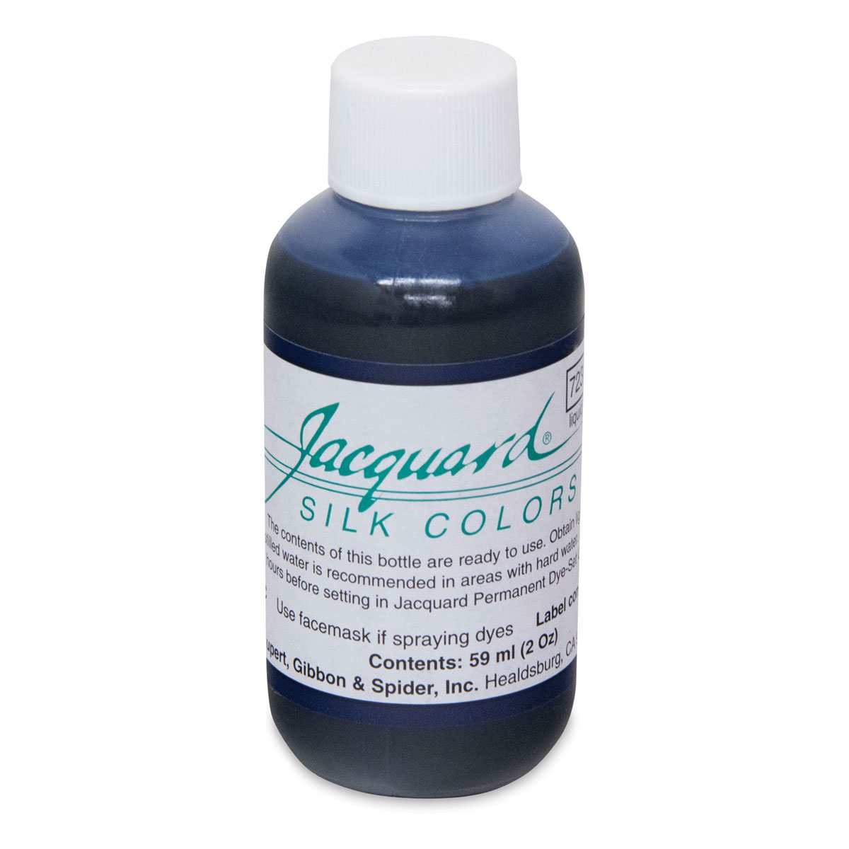 Jacquard Silk Dye - Sapphire Blue, 2 oz bottle