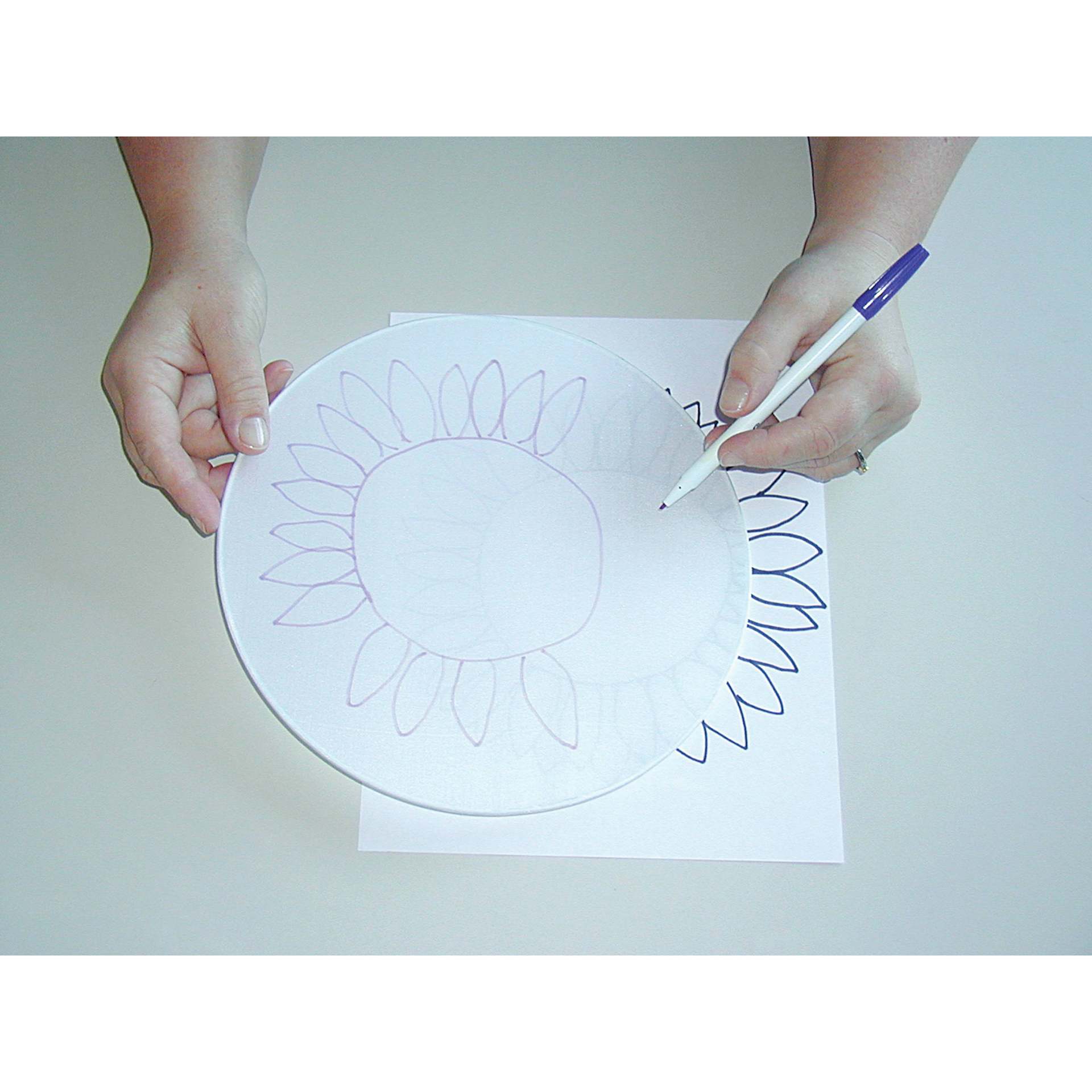 Jacquard Silk Hoop Painting, creating pattern (Artwork by Celia Buchanan - celiabuchanan.com)