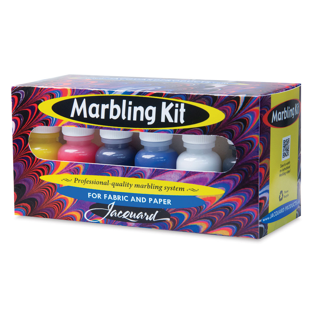Jacquard Marbling Kit - Front view of Starter Kit package