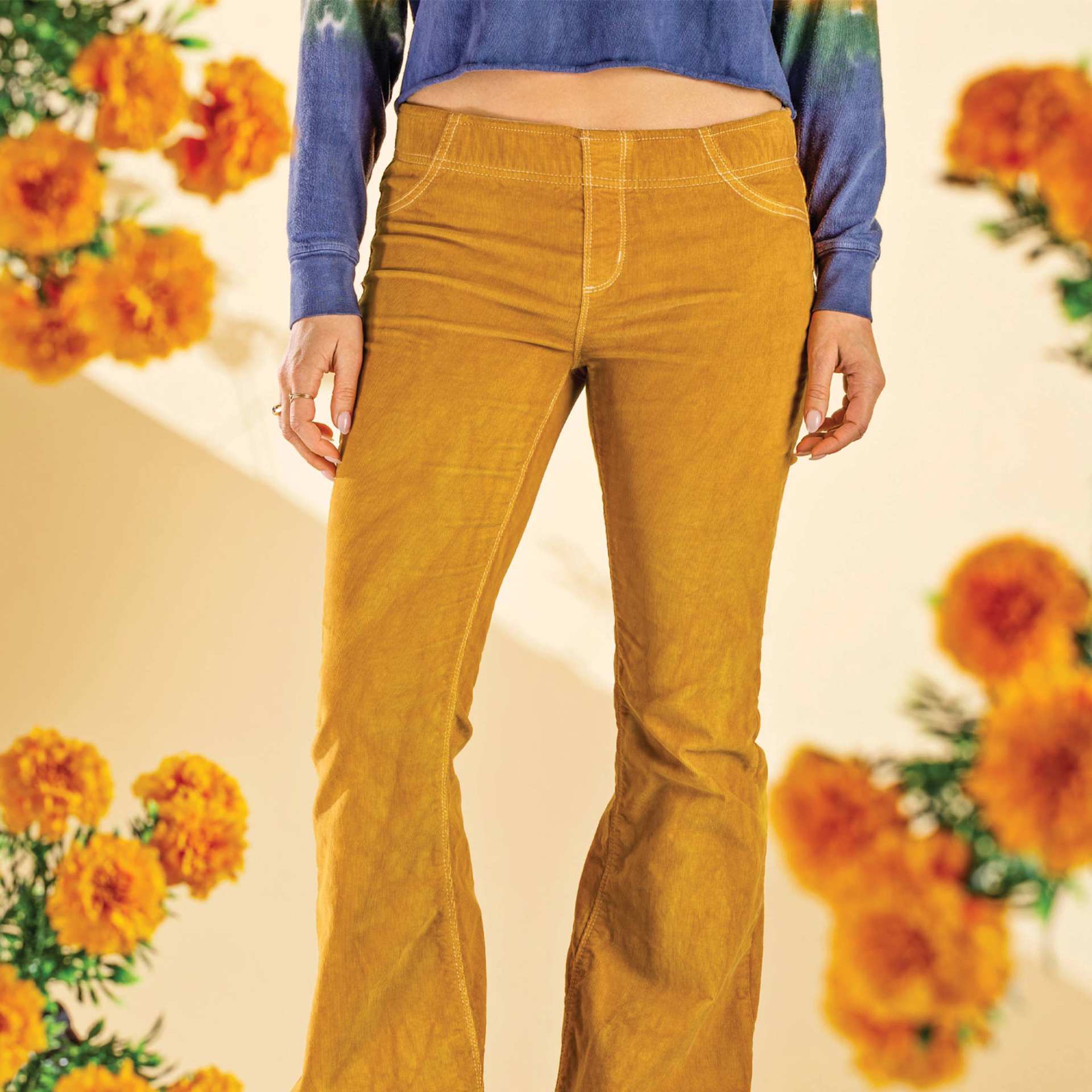 Rit All Purpose Liquid Dye - Marigold, 8 oz applied to pants