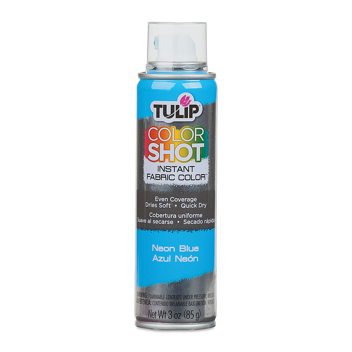 Tulip ColorShot Instant Fabric Color Spray - Neon Blue