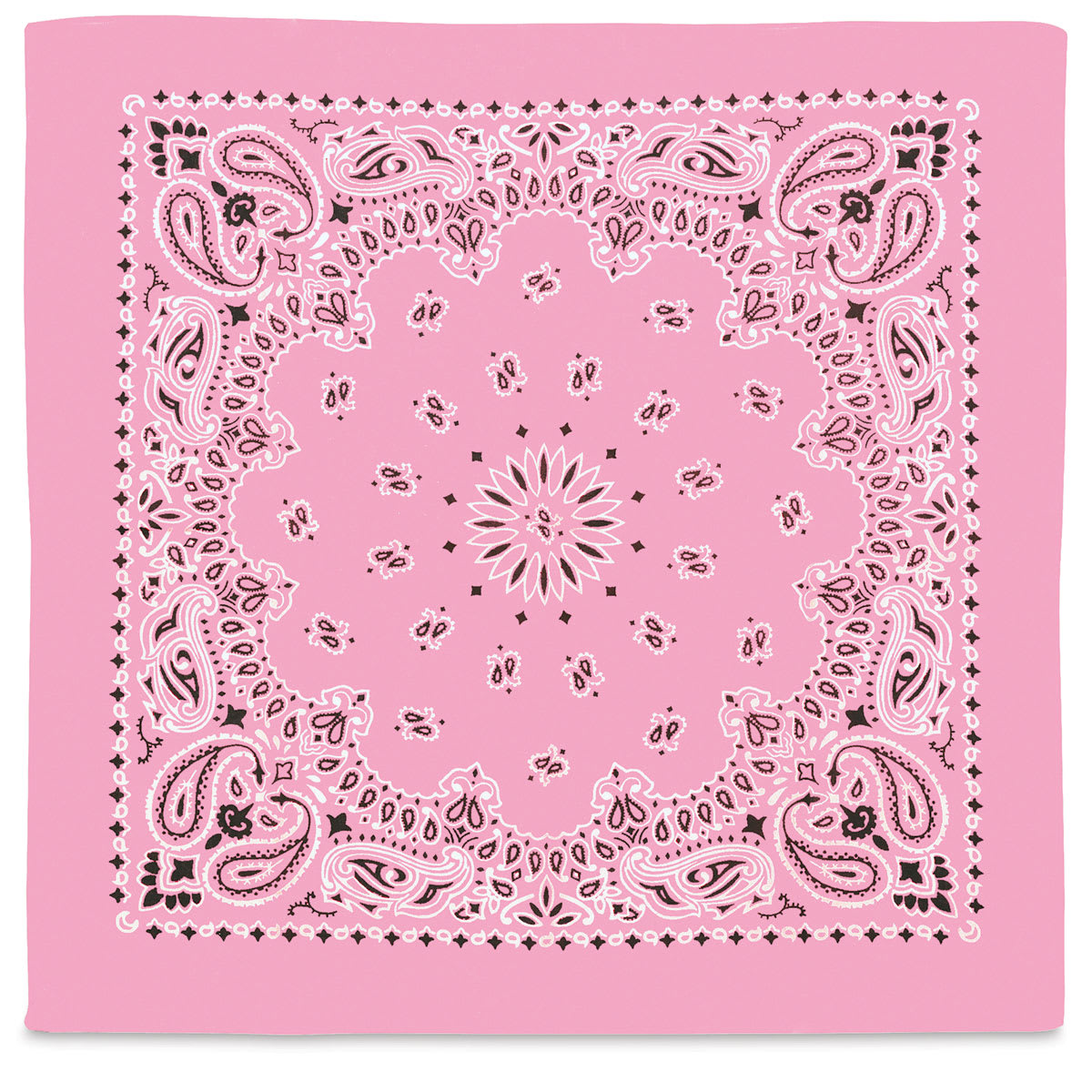 Carolina Paisley Bandana - Pink