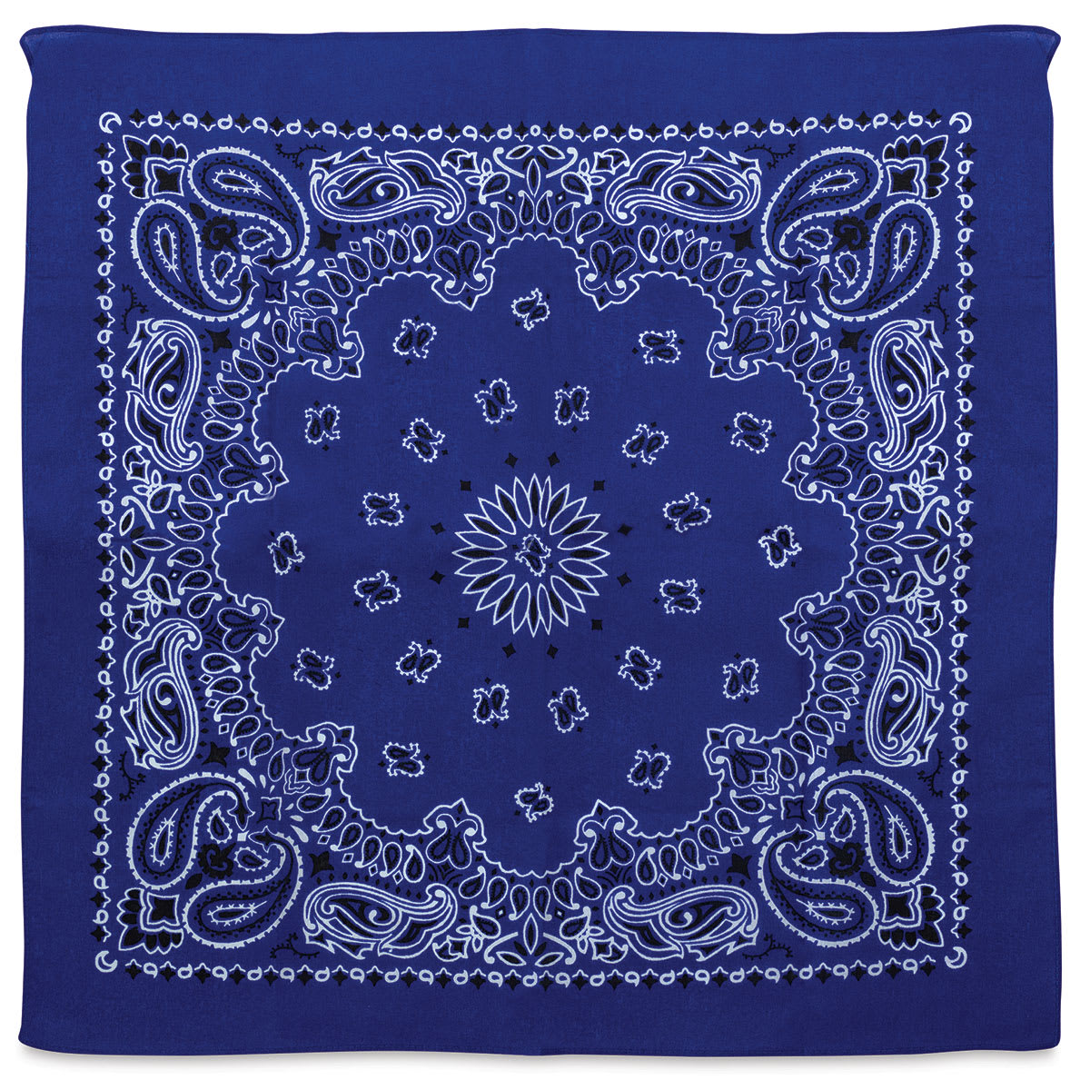 Carolina Paisley Bandana - Royal