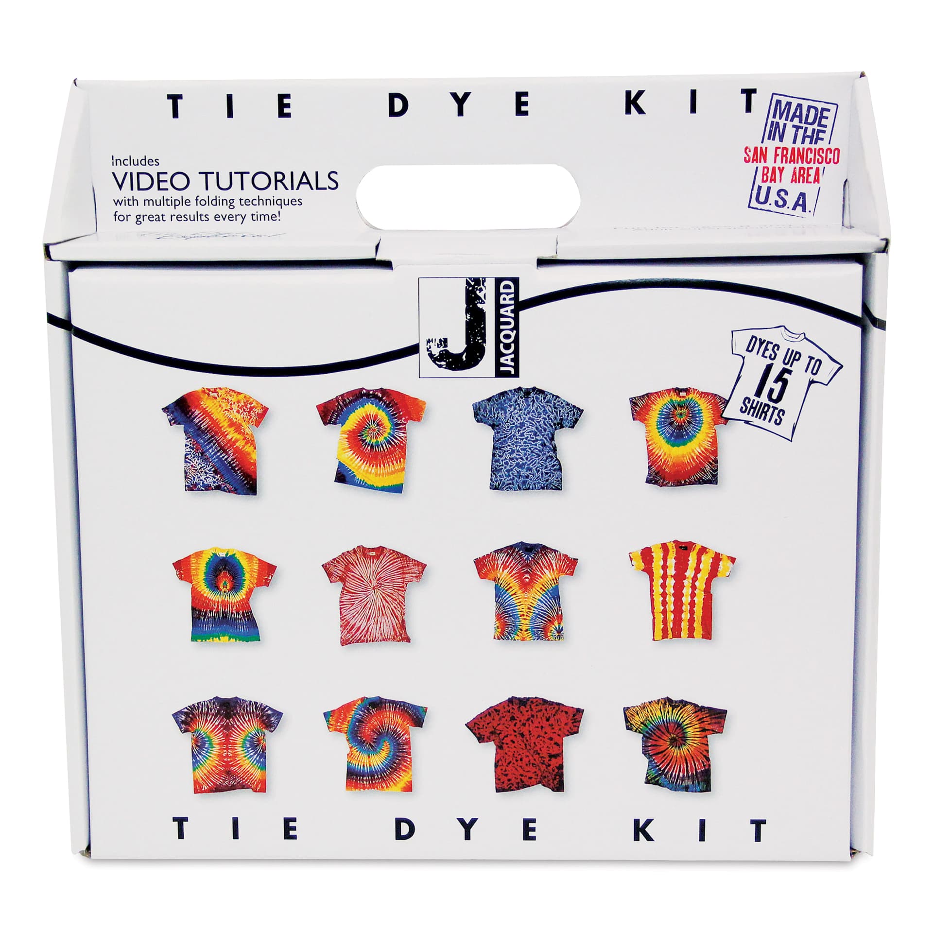 Jacquard Tie Dye Kit front of packaging
