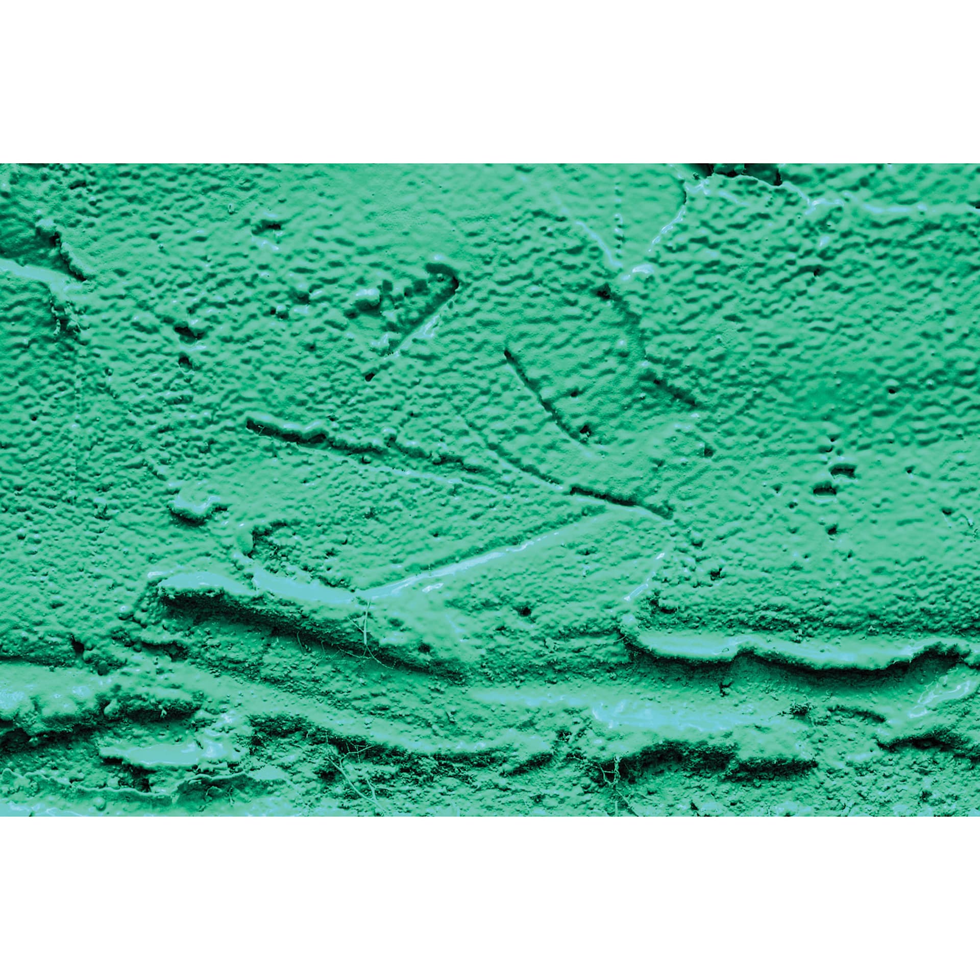 Montana Gold Acrylic Professional Spray Paint - Active Cyan, 400 ml can (Swatch)