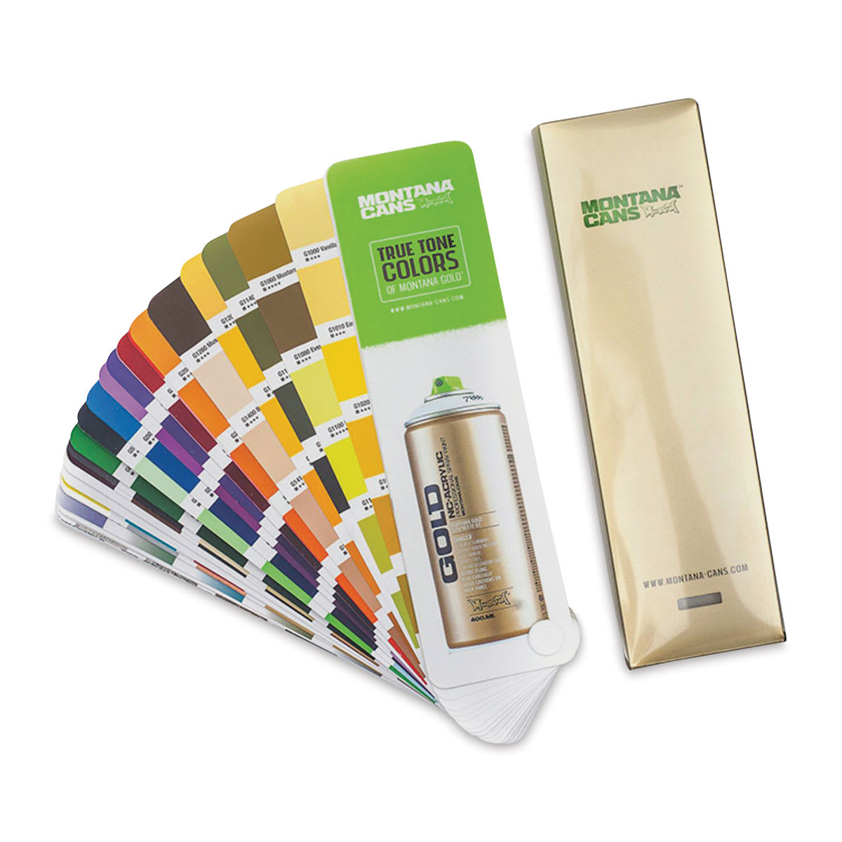 Montana Gold True Color Swatch Chart