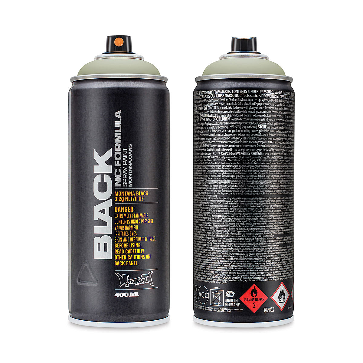 Montana Black Spray Paints Montana Black Spray Paints