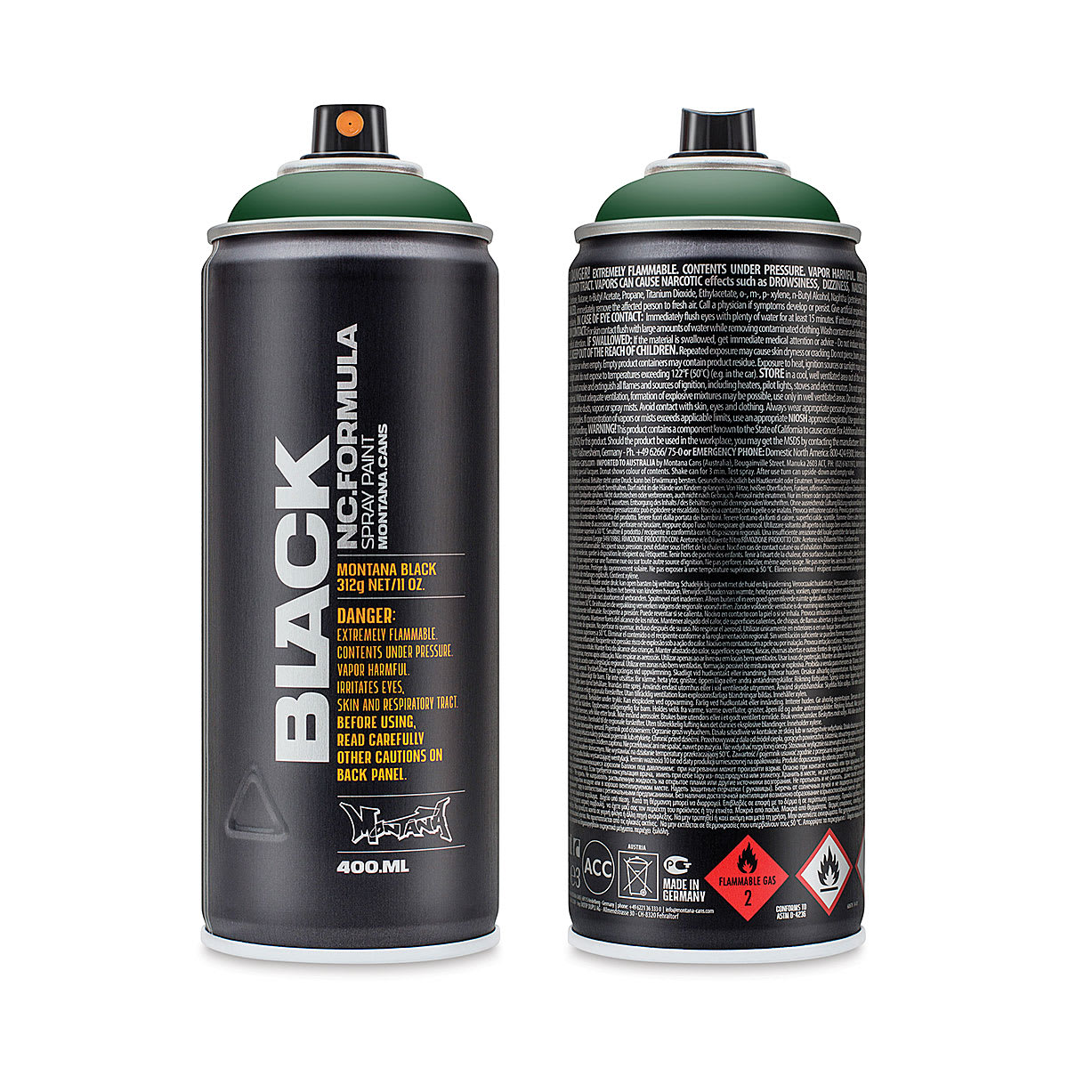 Montana Black Spray Paint - Banknote, 400 ml can