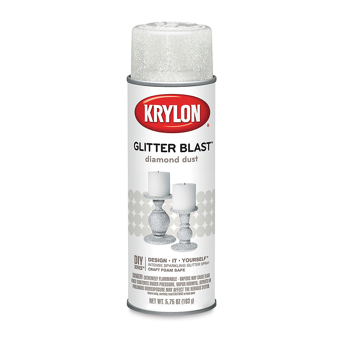 Krylon Glitter Blast Spray Paint - Diamond Dust, 5.75 oz can