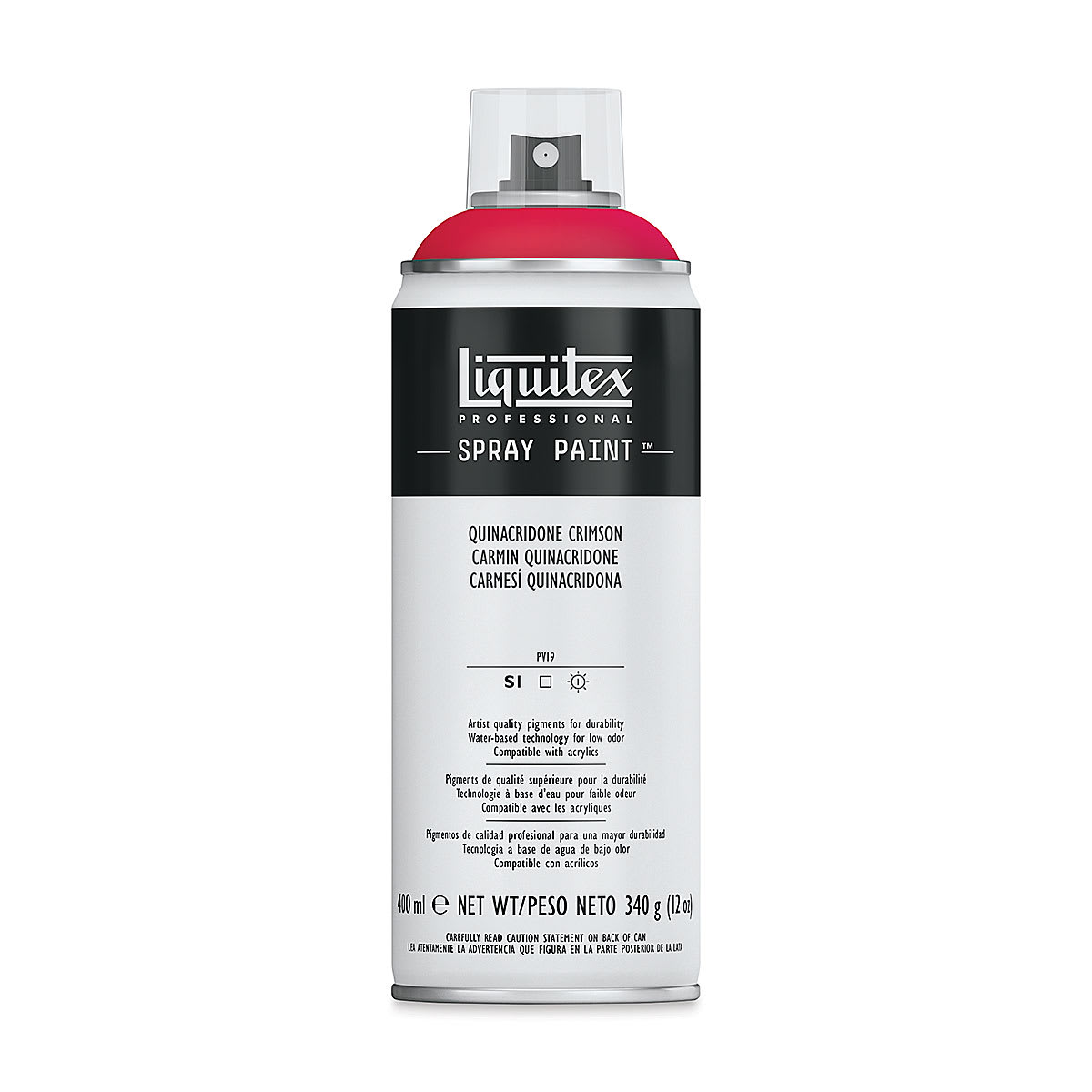 Liquitex Professional Spray Paint - Quinacridone Crimson, 400 ml can